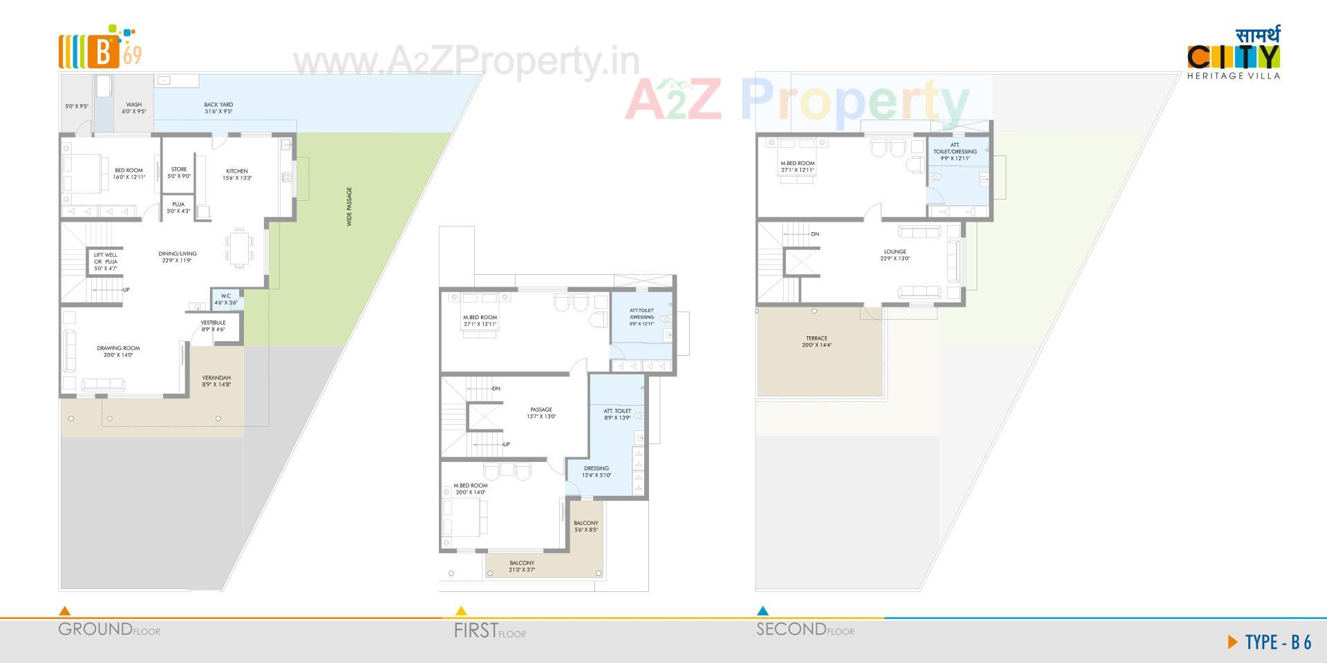 Layout of real estate project Saamarth City located at Gandhinagar, Gandhinagar, Gujarat