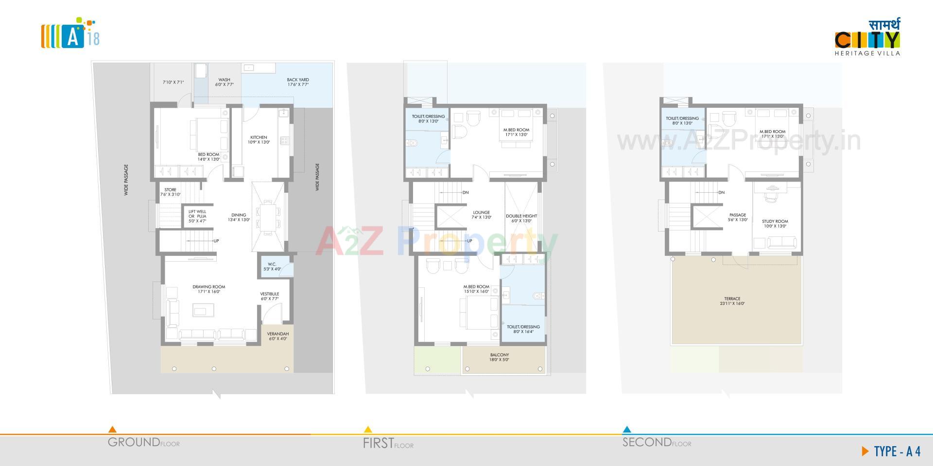Layout of real estate project Saamarth City located at Gandhinagar, Gandhinagar, Gujarat