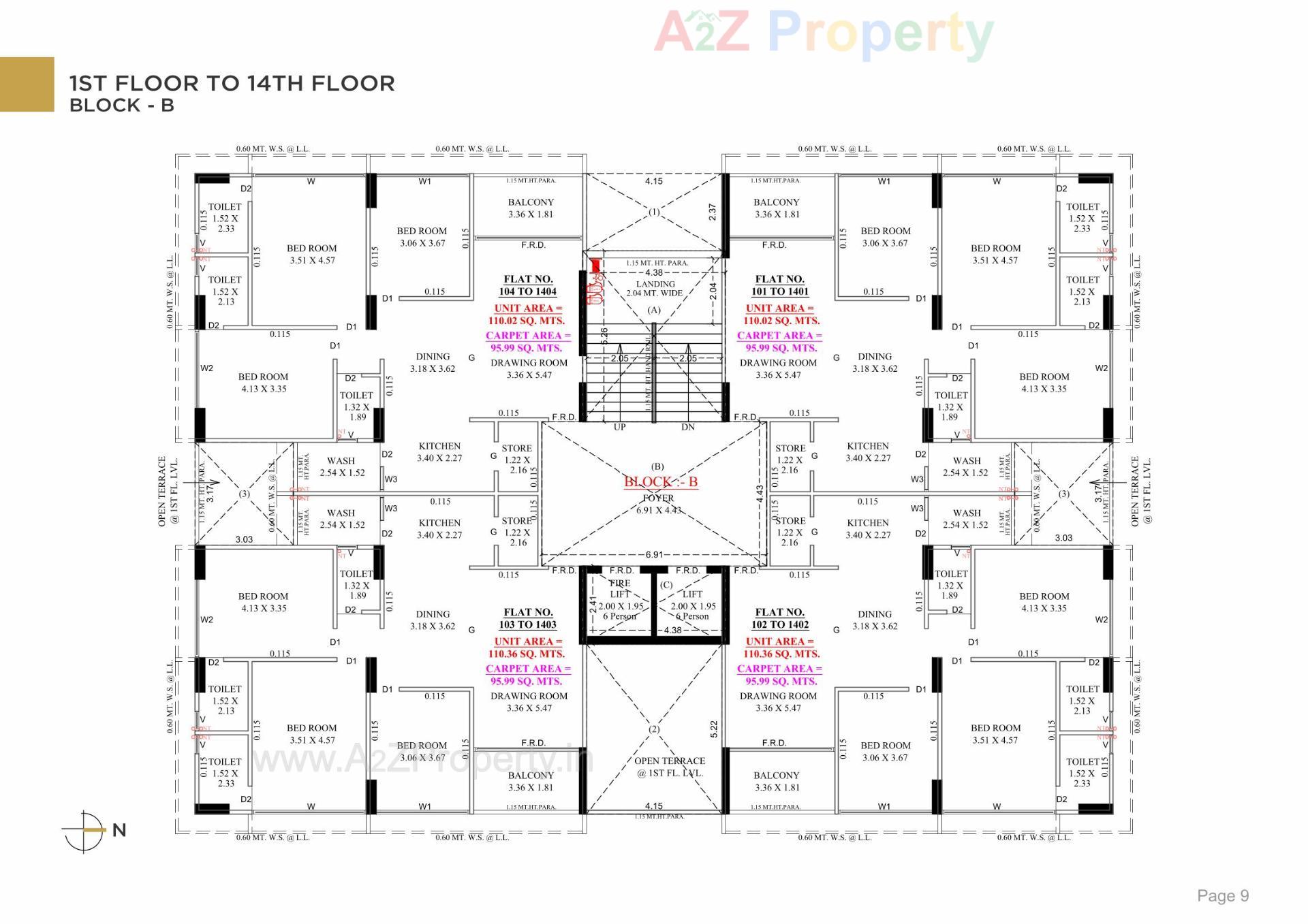 Layout of real estate project Saamrajya located at Zundal, Gandhinagar, Gujarat