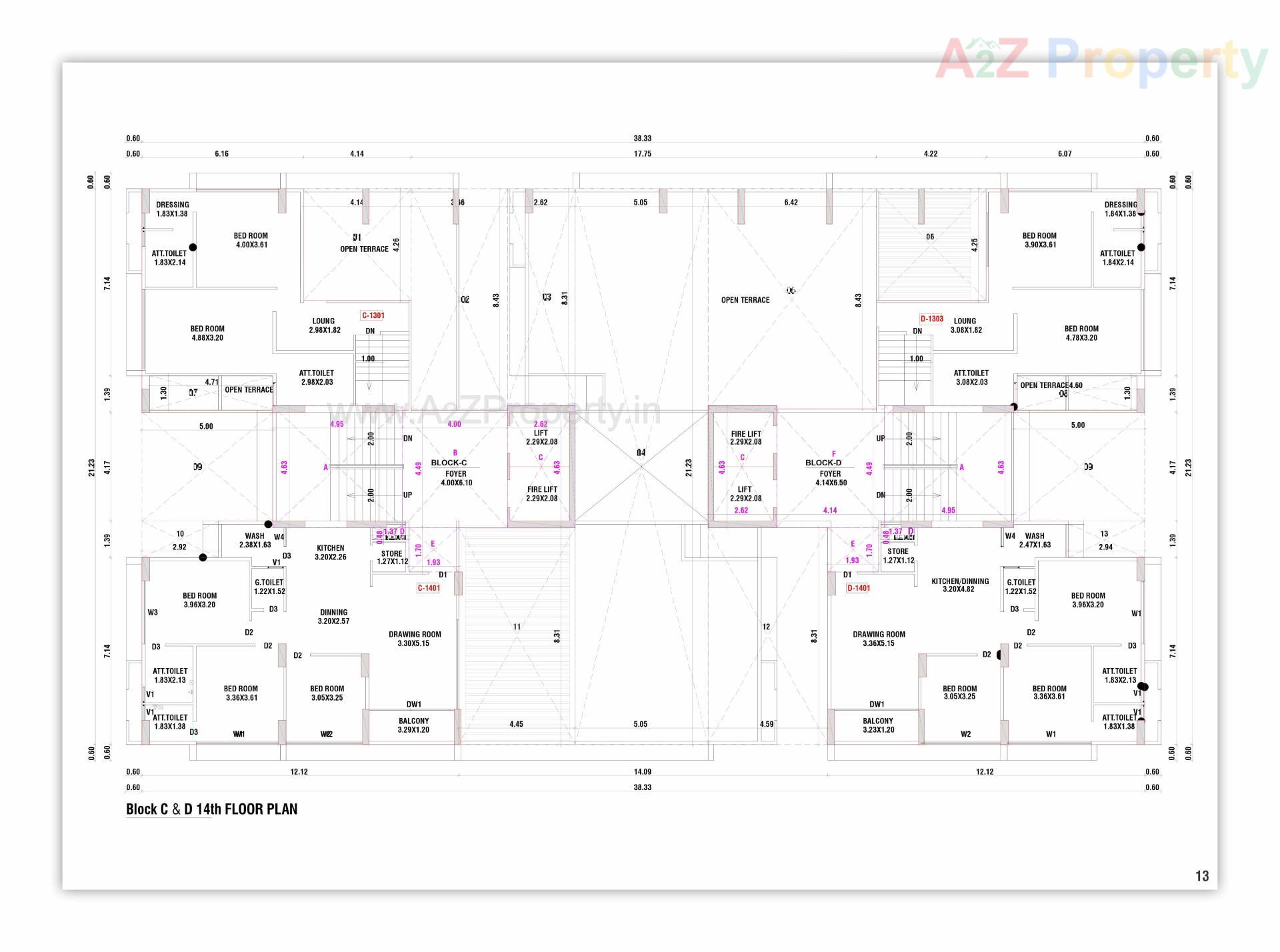 Layout of real estate project Safal Bliss Ii located at Vavol, Gandhinagar, Gujarat