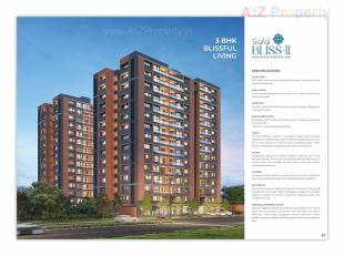 Elevation of real estate project Safal Bliss Ii located at Vavol, Gandhinagar, Gujarat