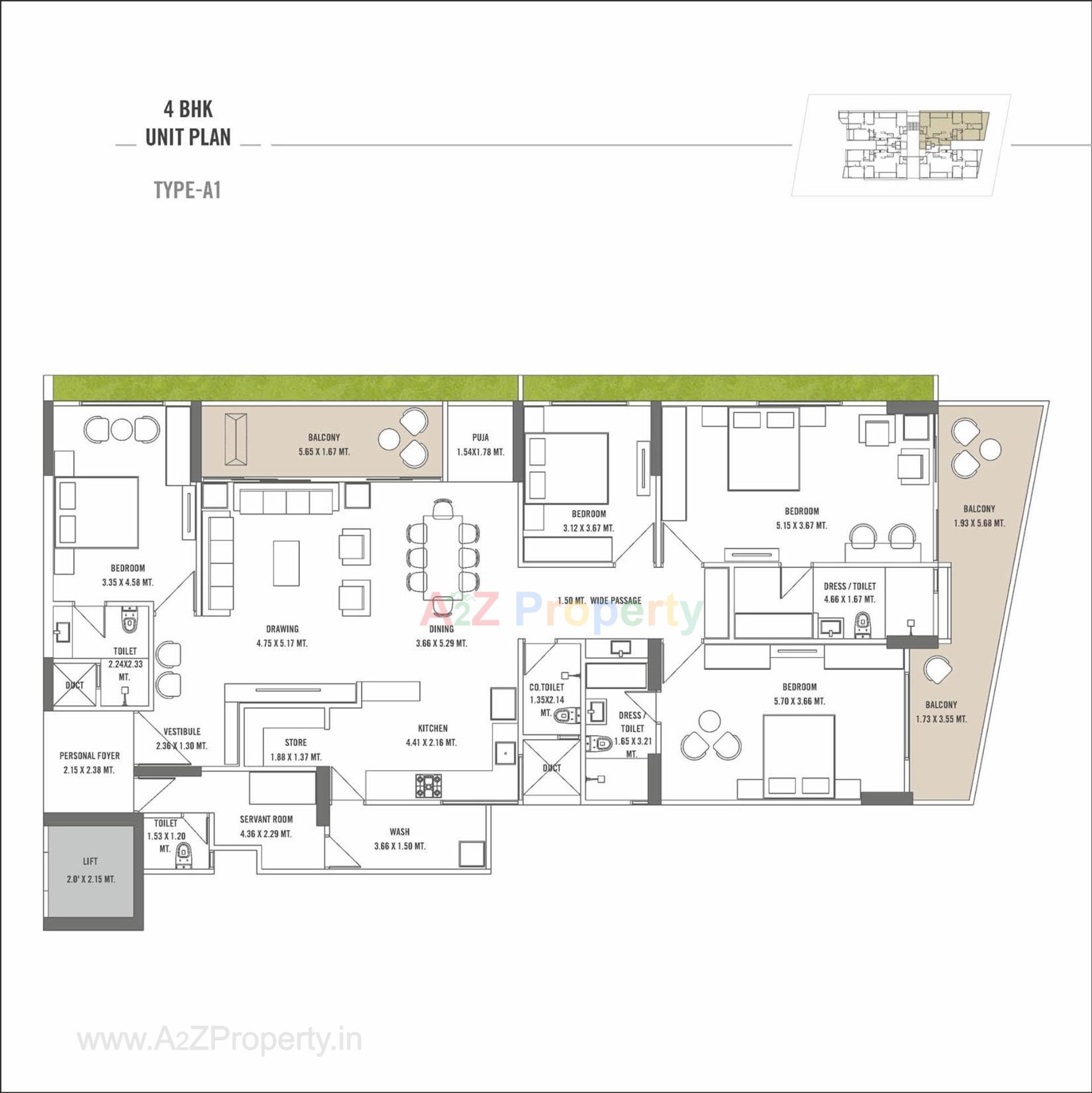 Layout of real estate project Safal Bliss located at Koba, Gandhinagar, Gujarat