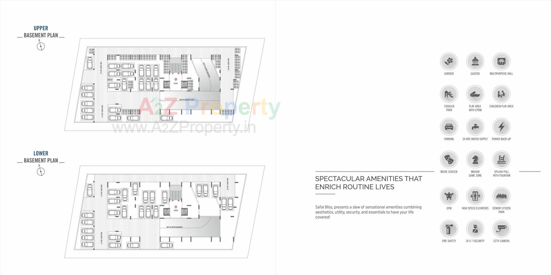  of real estate project Safal Bliss located at Koba, Gandhinagar, Gujarat