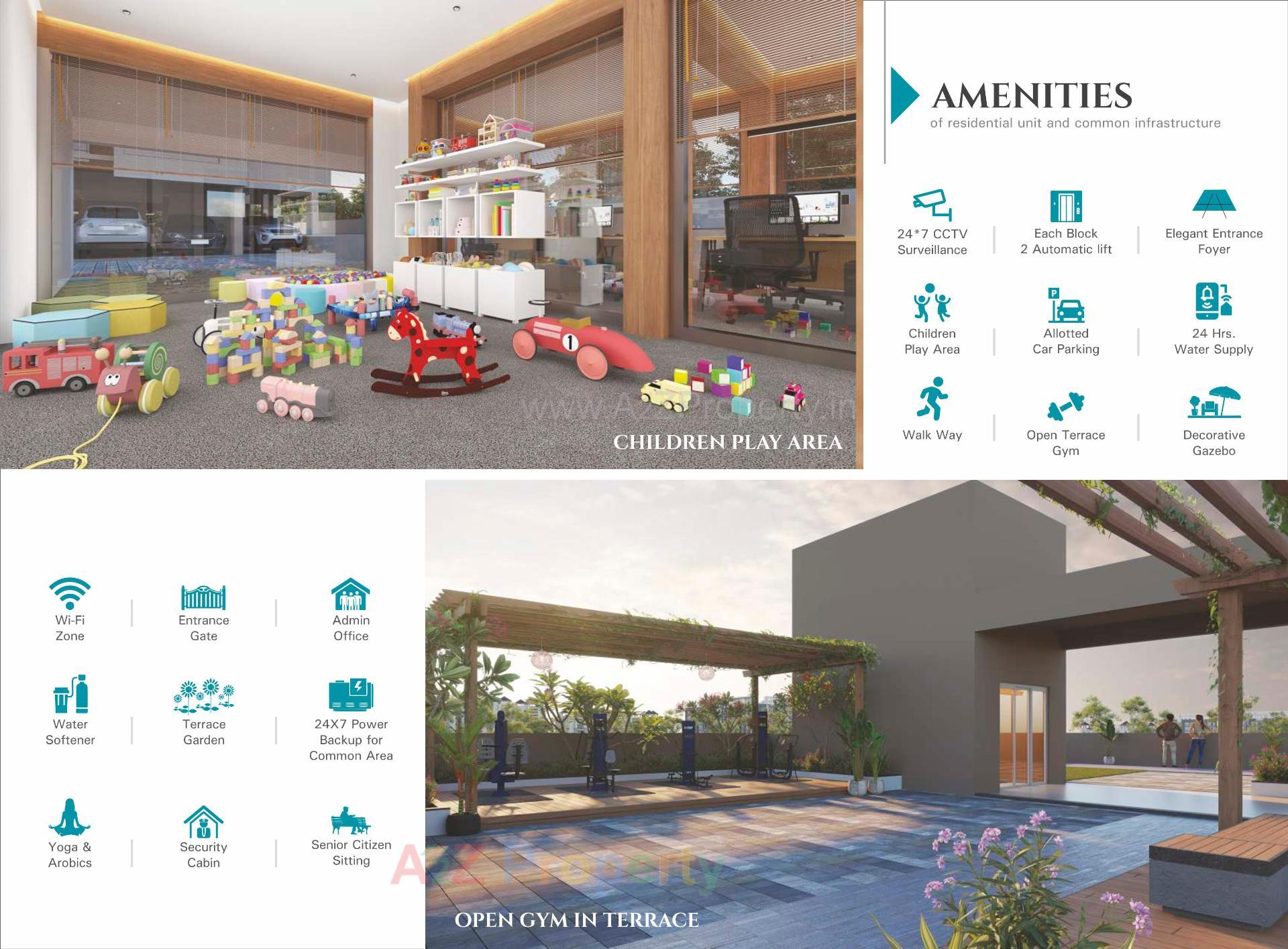  of real estate project Safal Parisar located at Vavol, Gandhinagar, Gujarat