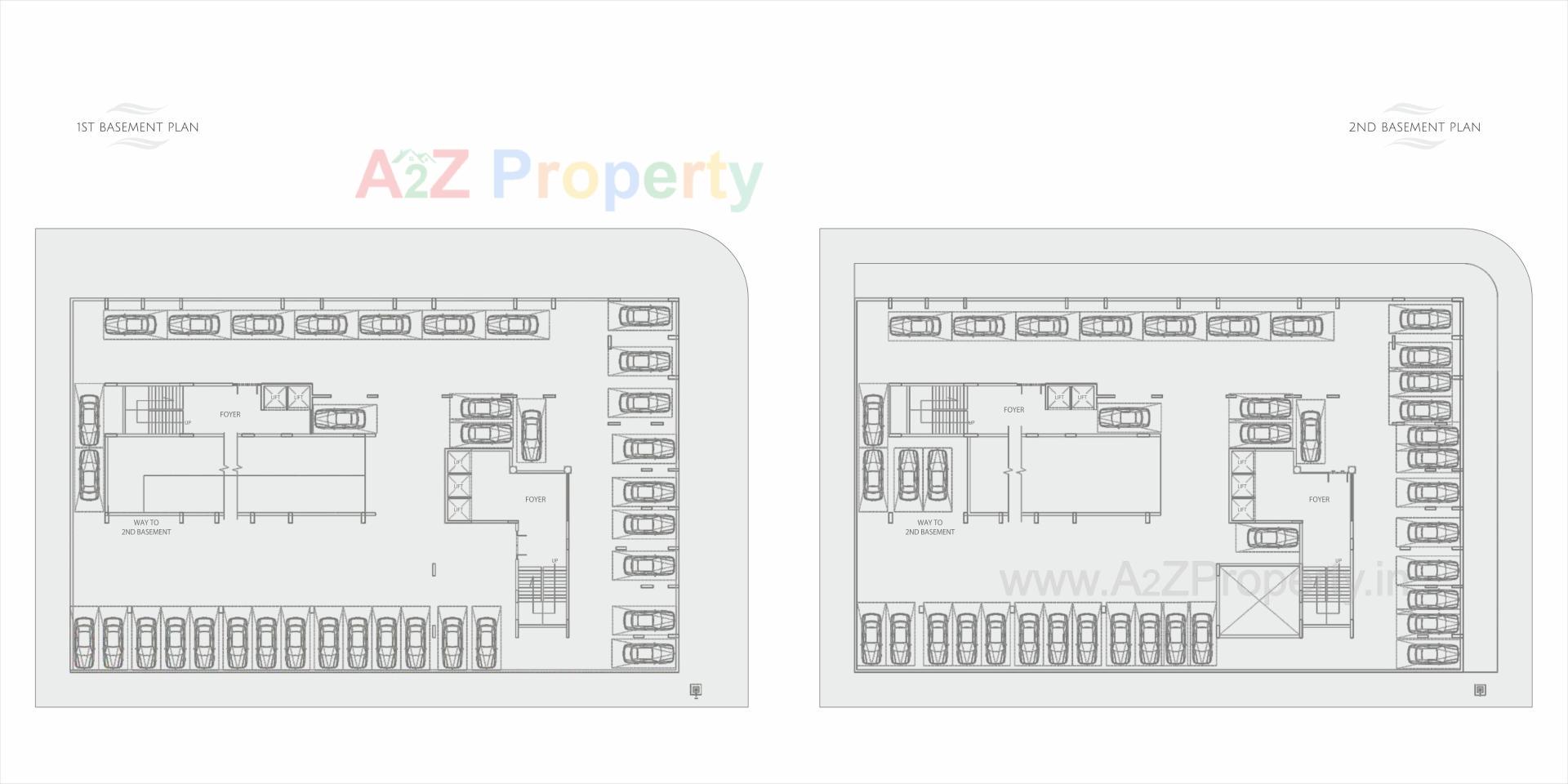 Layout of real estate project Sagar Dynamic located at Kudasan, Gandhinagar, Gujarat