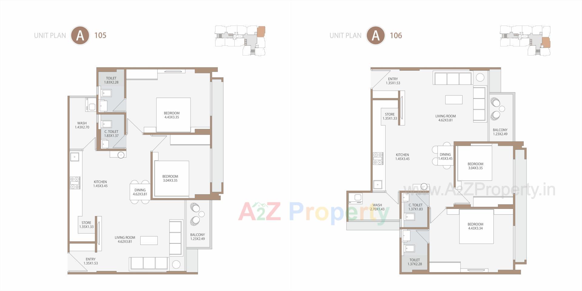 Layout of real estate project Sagar Dynamic located at Kudasan, Gandhinagar, Gujarat