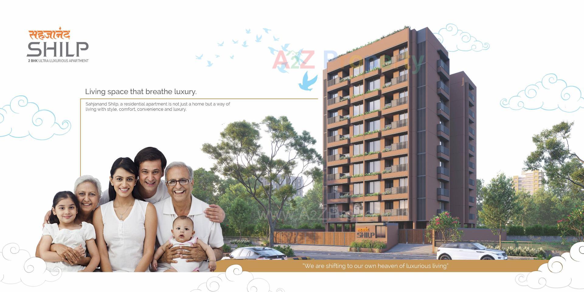  of real estate project Sahajanand Shilp located at Vavol, Gandhinagar, Gujarat