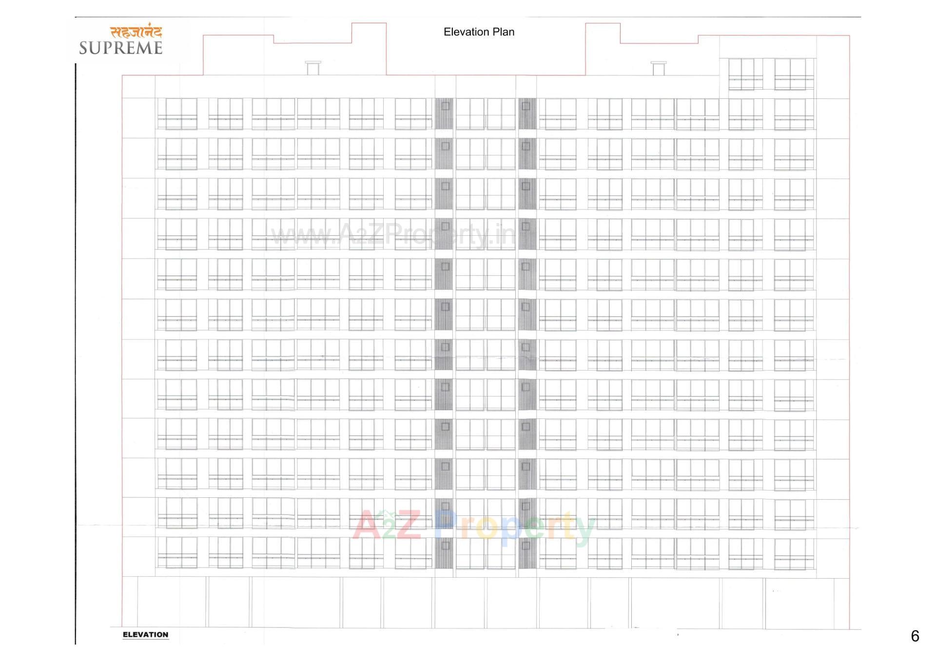  of real estate project Sahajanand Supreme located at Vavol, Gandhinagar, Gujarat