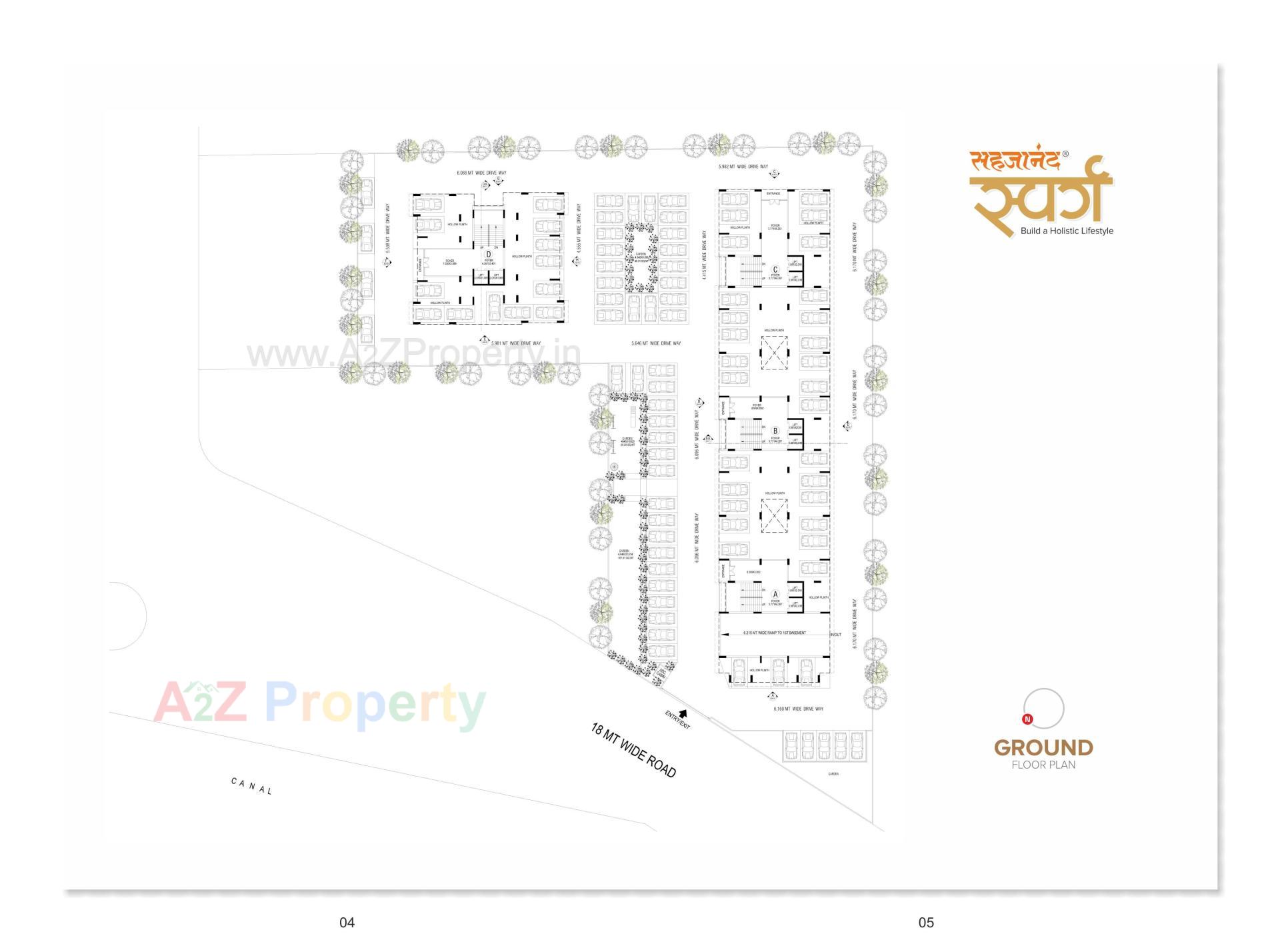  of real estate project Sahajanand Swarg located at Vavol, Gandhinagar, Gujarat