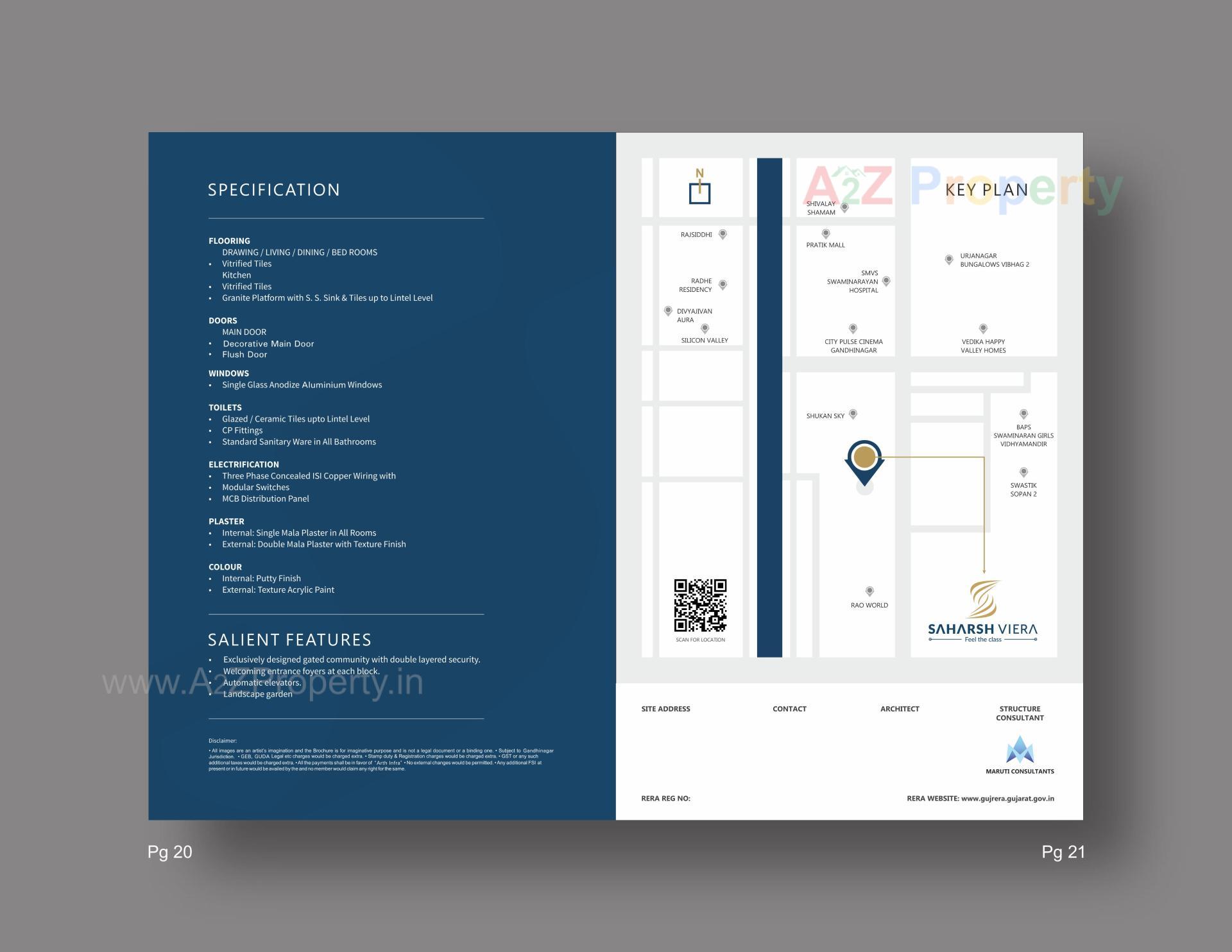  of real estate project Saharsh Viera located at Kudasan, Gandhinagar, Gujarat
