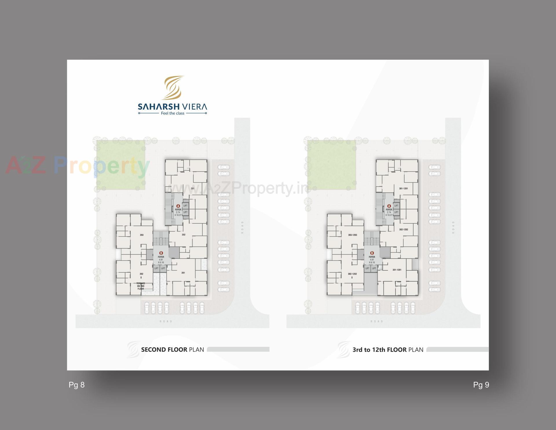 Layout of real estate project Saharsh Viera located at Kudasan, Gandhinagar, Gujarat