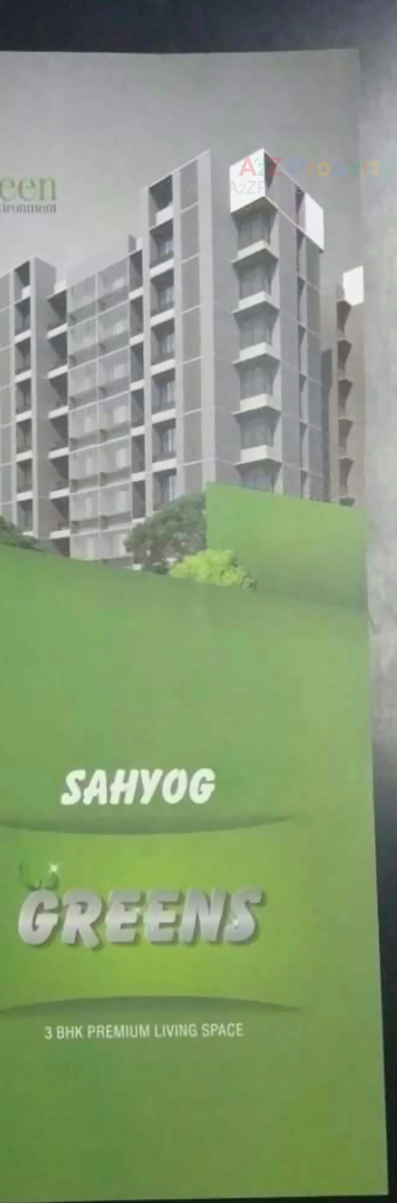 3D Elevation of real estate project Sahyog Greens located at Kudasan, Gandhinagar, Gujarat