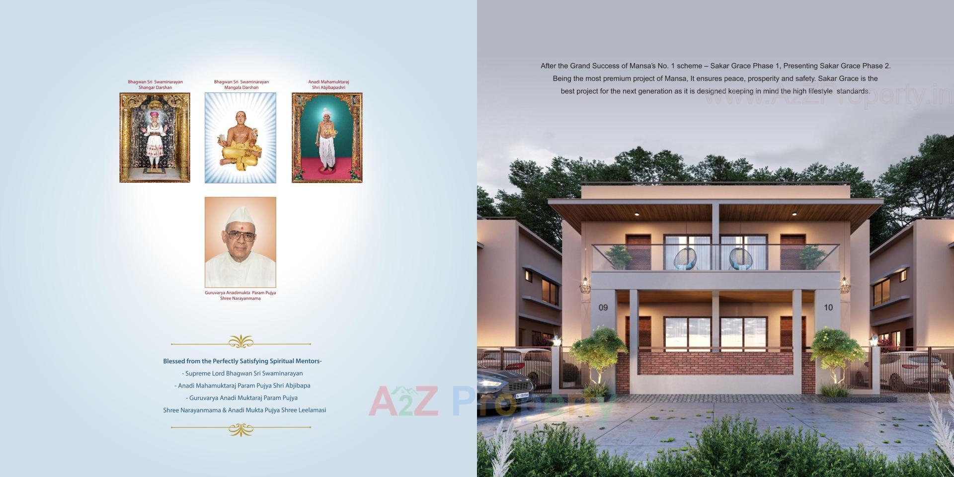  of real estate project Sakar Grace located at Mansa, Gandhinagar, Gujarat