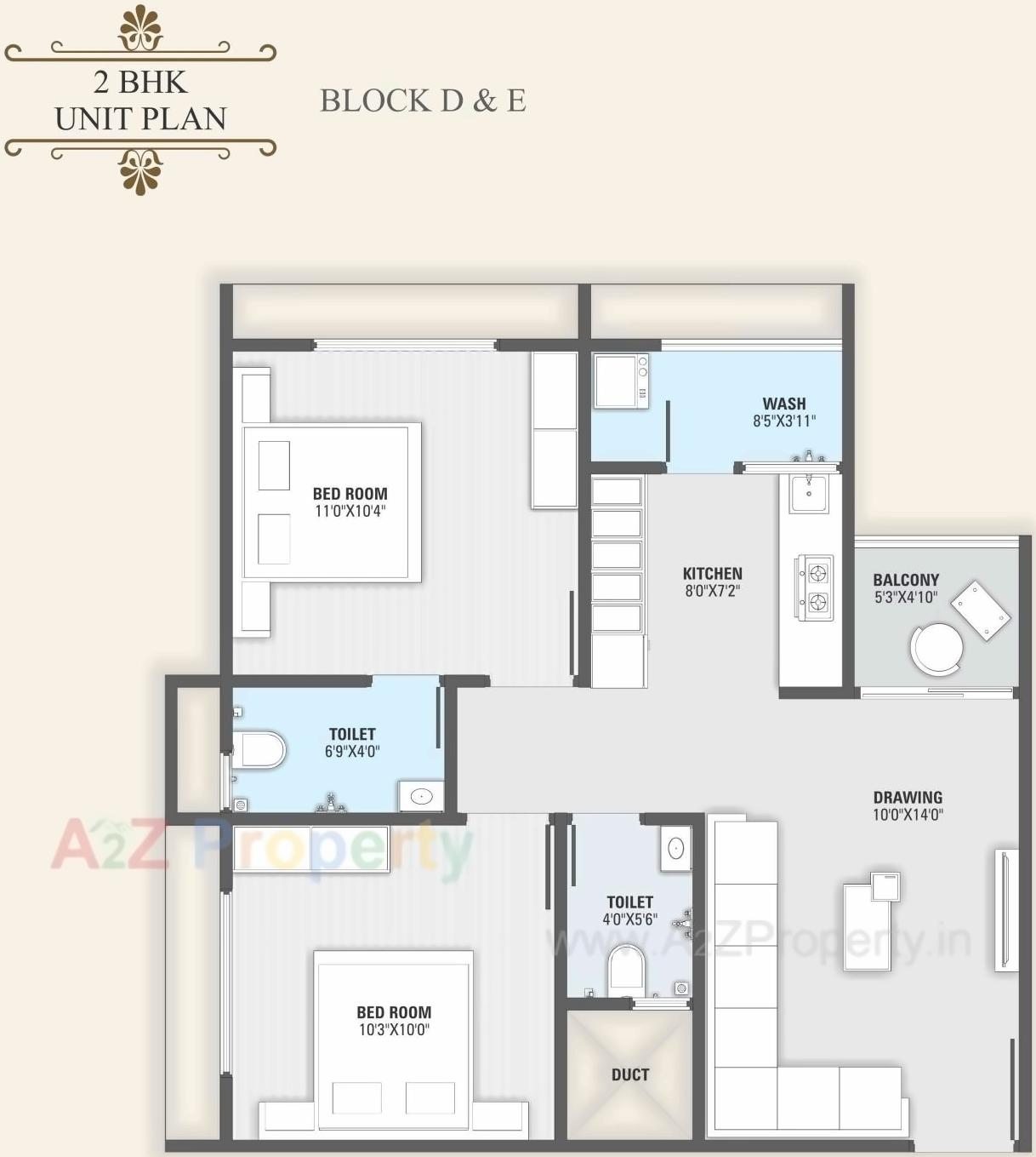Layout of real estate project Samanvay Residency located at Sama, Gandhinagar, Gujarat