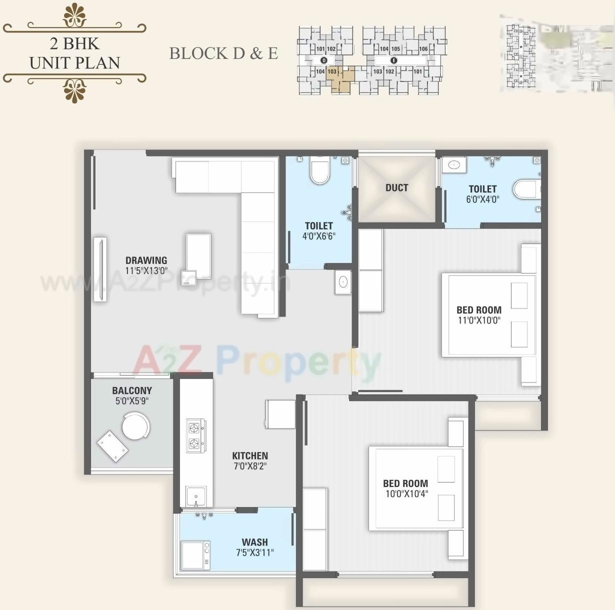 Layout of real estate project Samanvay Residency located at Sama, Gandhinagar, Gujarat