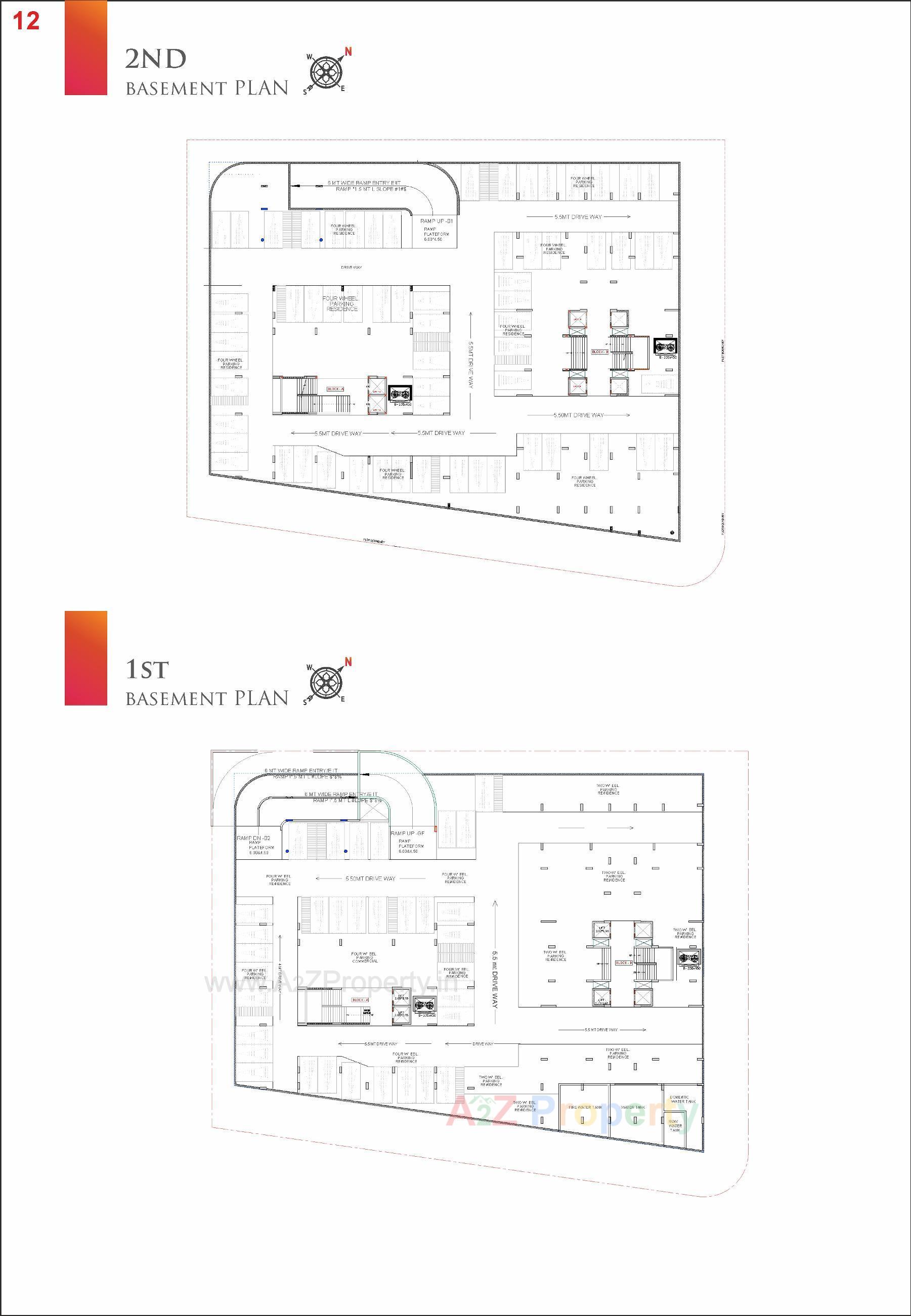 Layout of real estate project Samved Amara located at Sargasan, Gandhinagar, Gujarat