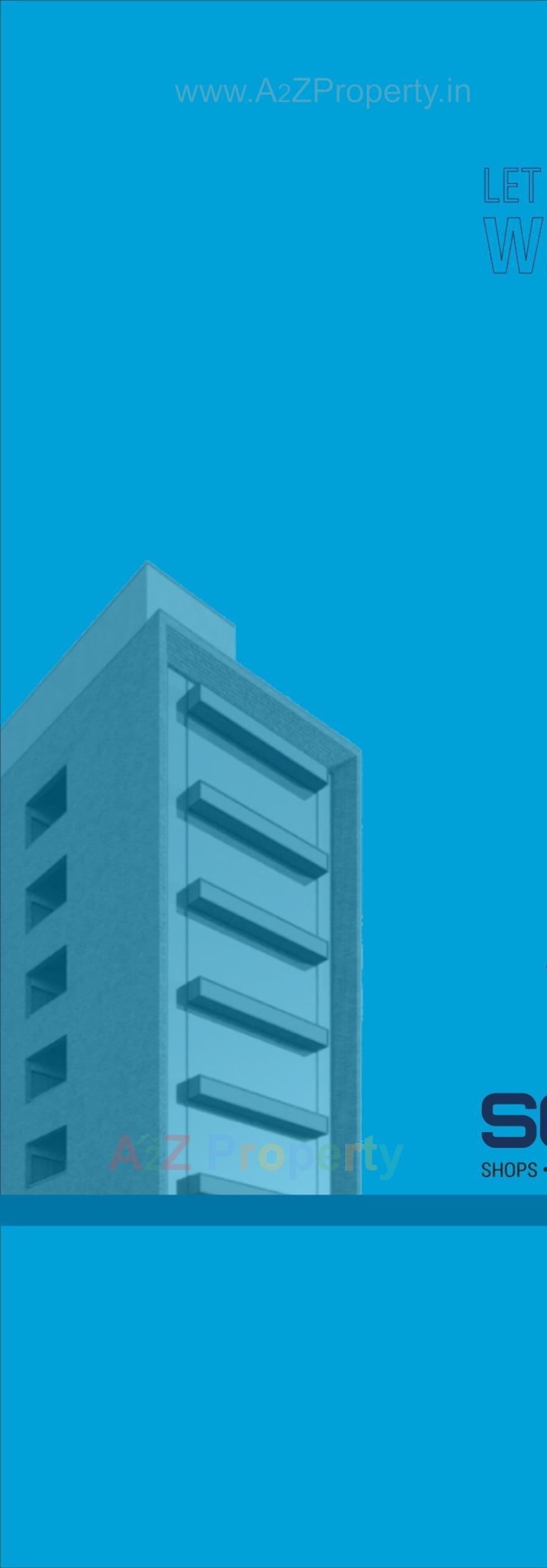 3D Elevation of real estate project Sanay 70 located at Zundal, Gandhinagar, Gujarat