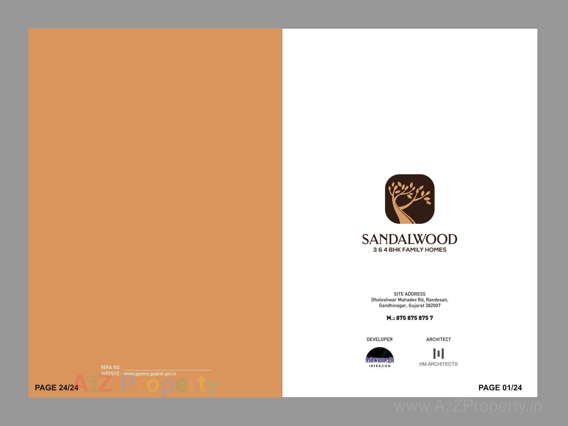  of real estate project Sandalwood located at Randesan, Gandhinagar, Gujarat