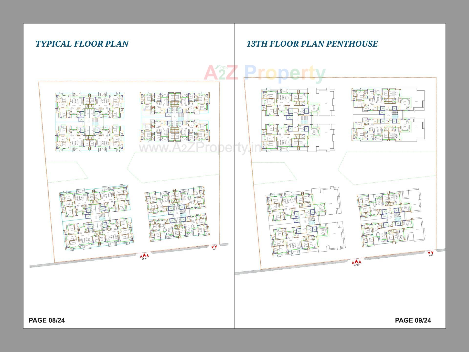  of real estate project Sandalwood located at Randesan, Gandhinagar, Gujarat