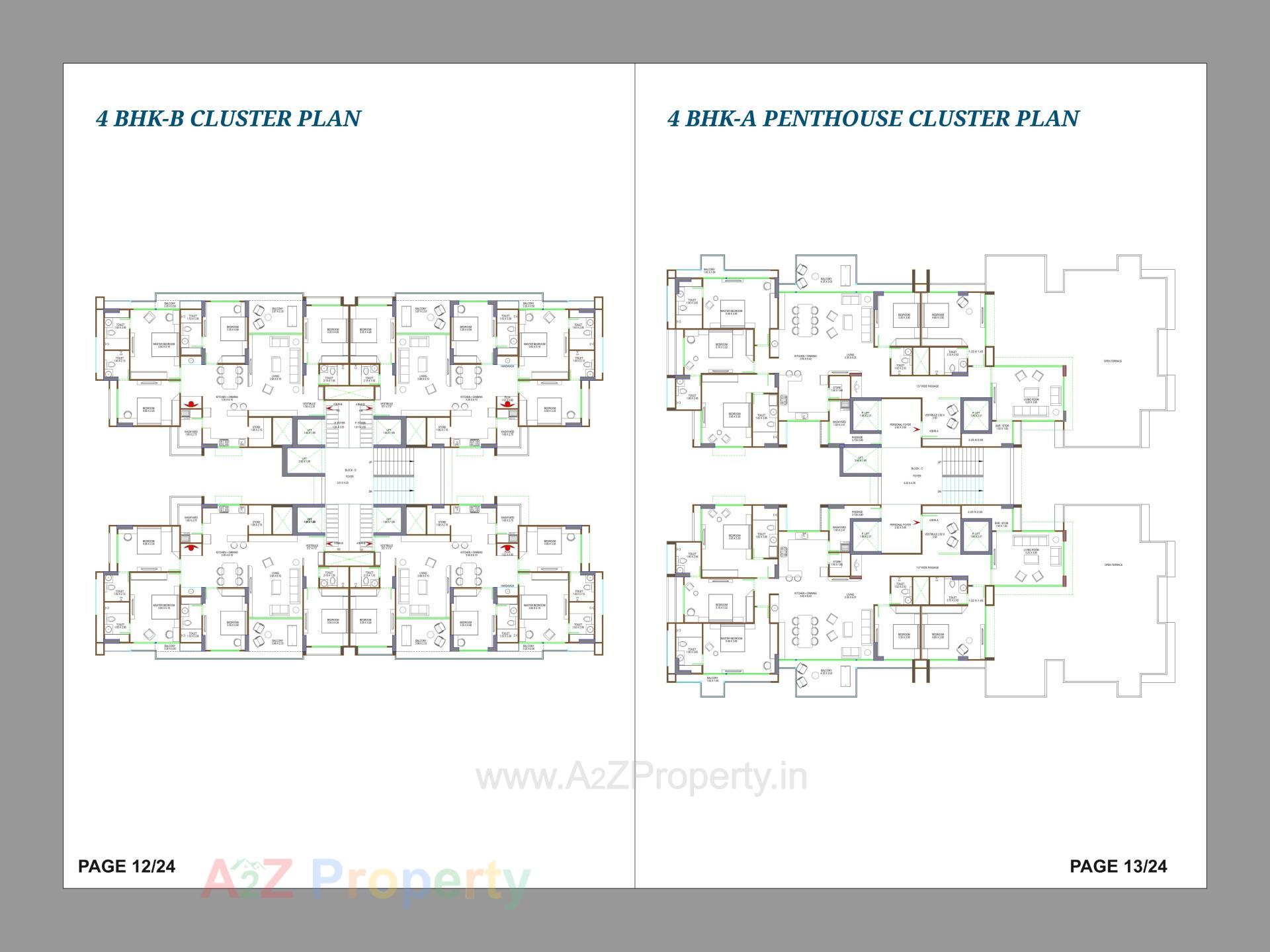 Layout of real estate project Sandalwood located at Randesan, Gandhinagar, Gujarat