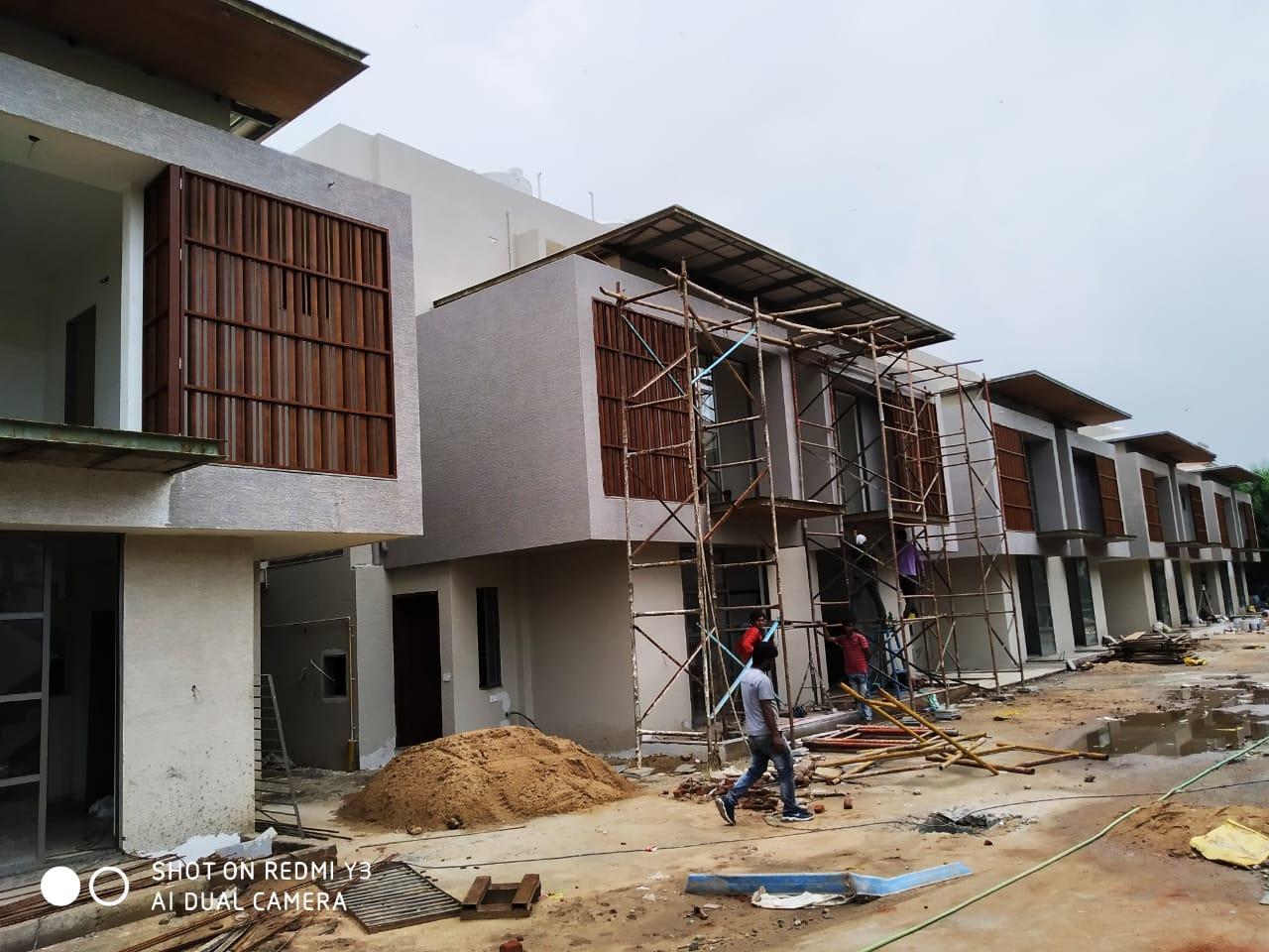 198136_const of real estate project Sanidhya located at Borisana, Gandhinagar, Gujarat