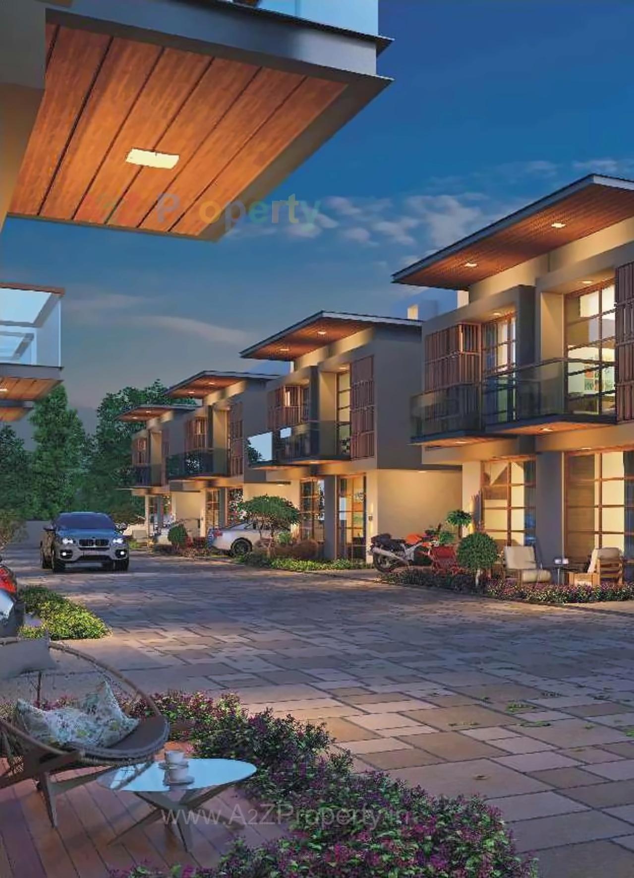 3D Elevation of real estate project Sanidhya located at Borisana, Gandhinagar, Gujarat