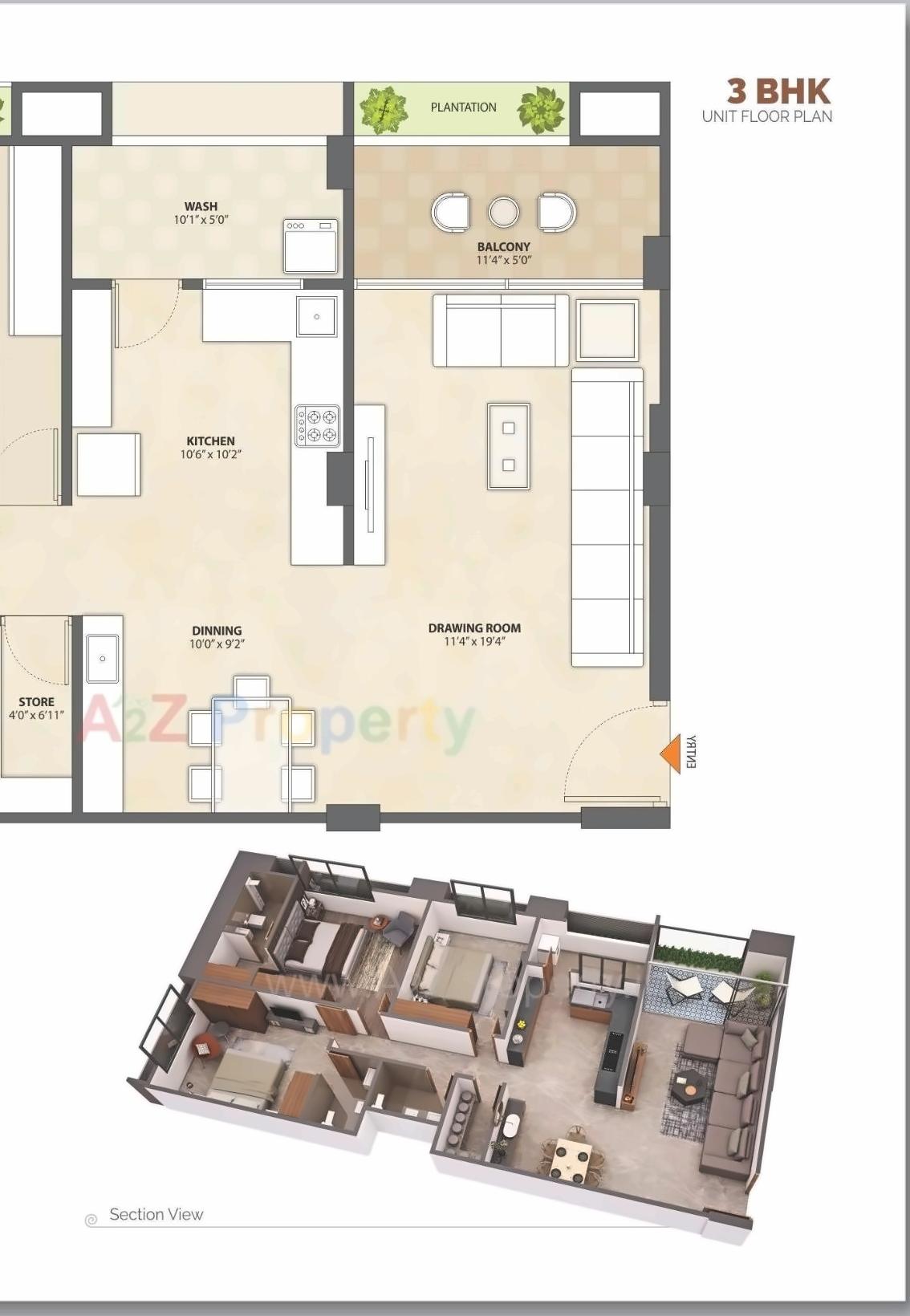 Layout of real estate project Sanskruti Signius located at Sargasan, Gandhinagar, Gujarat
