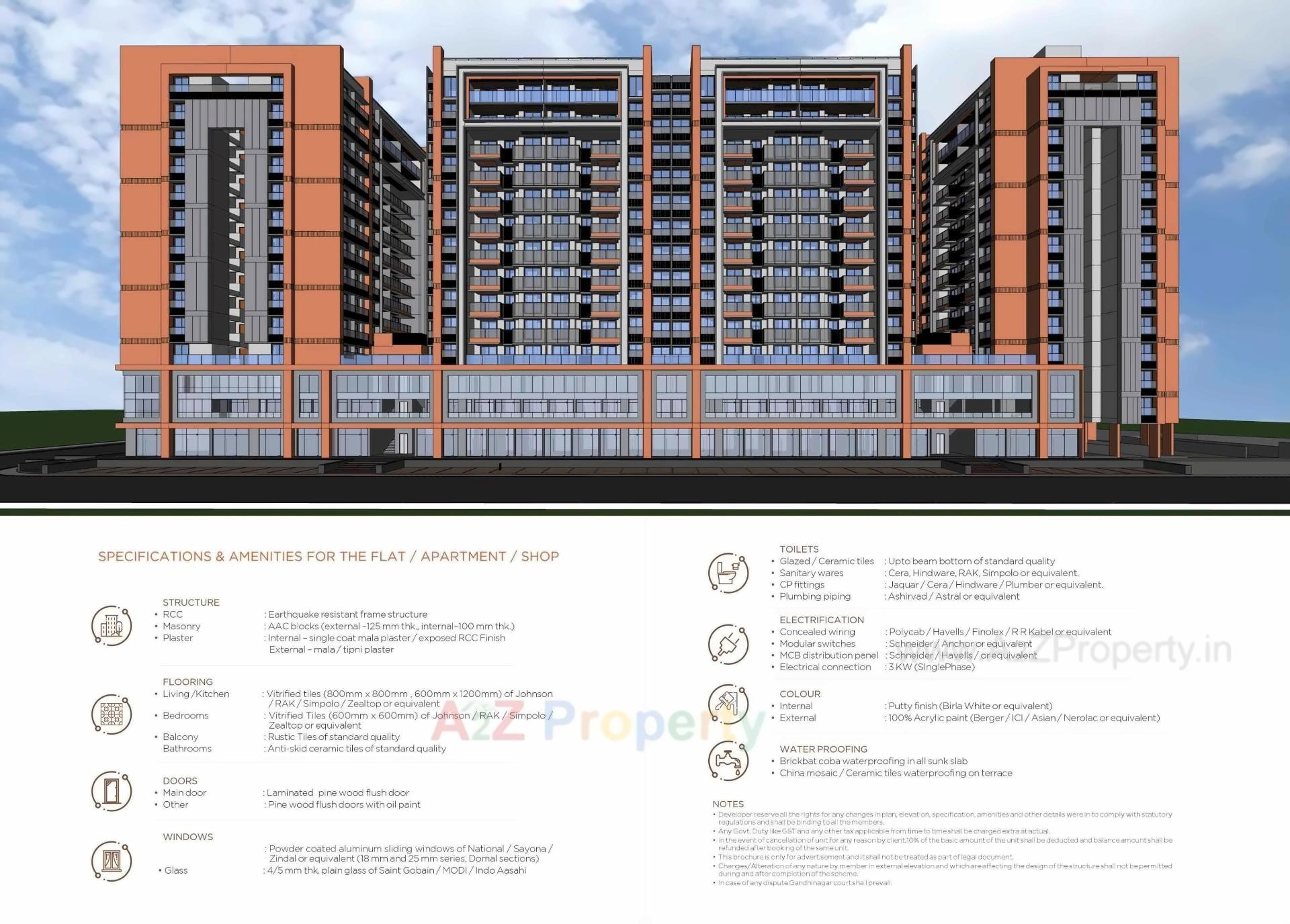  of real estate project Sanskruti located at Gandhinagar, Gandhinagar, Gujarat