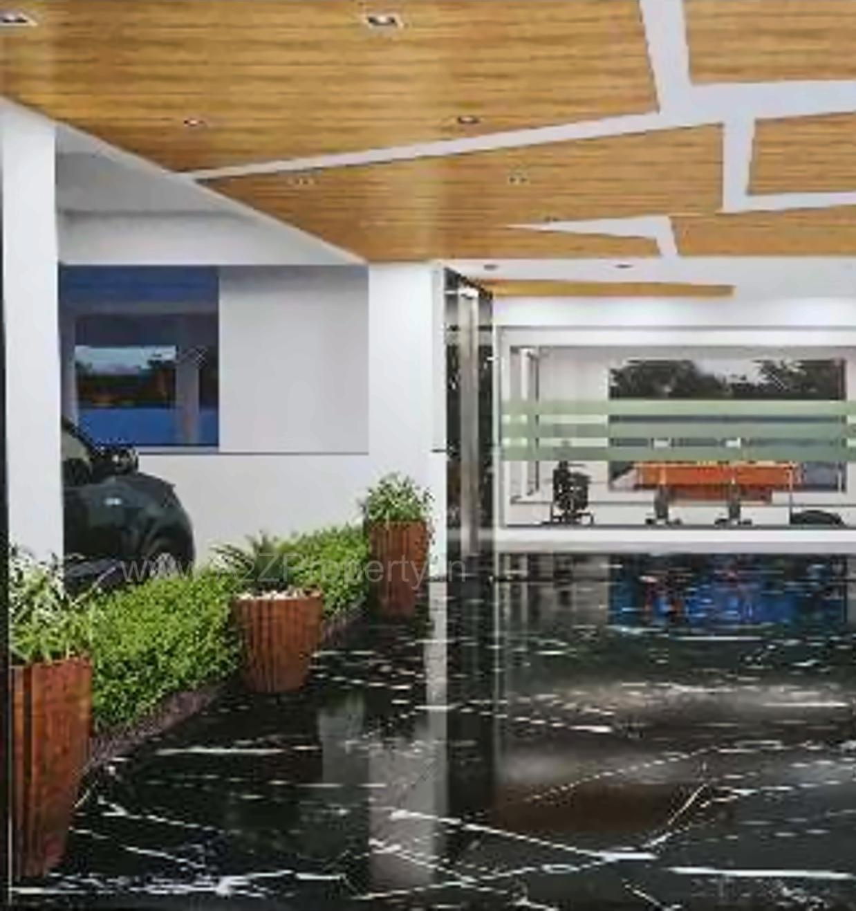 3D Elevation of real estate project Saral Altezza located at Chandkheda, Gandhinagar, Gujarat