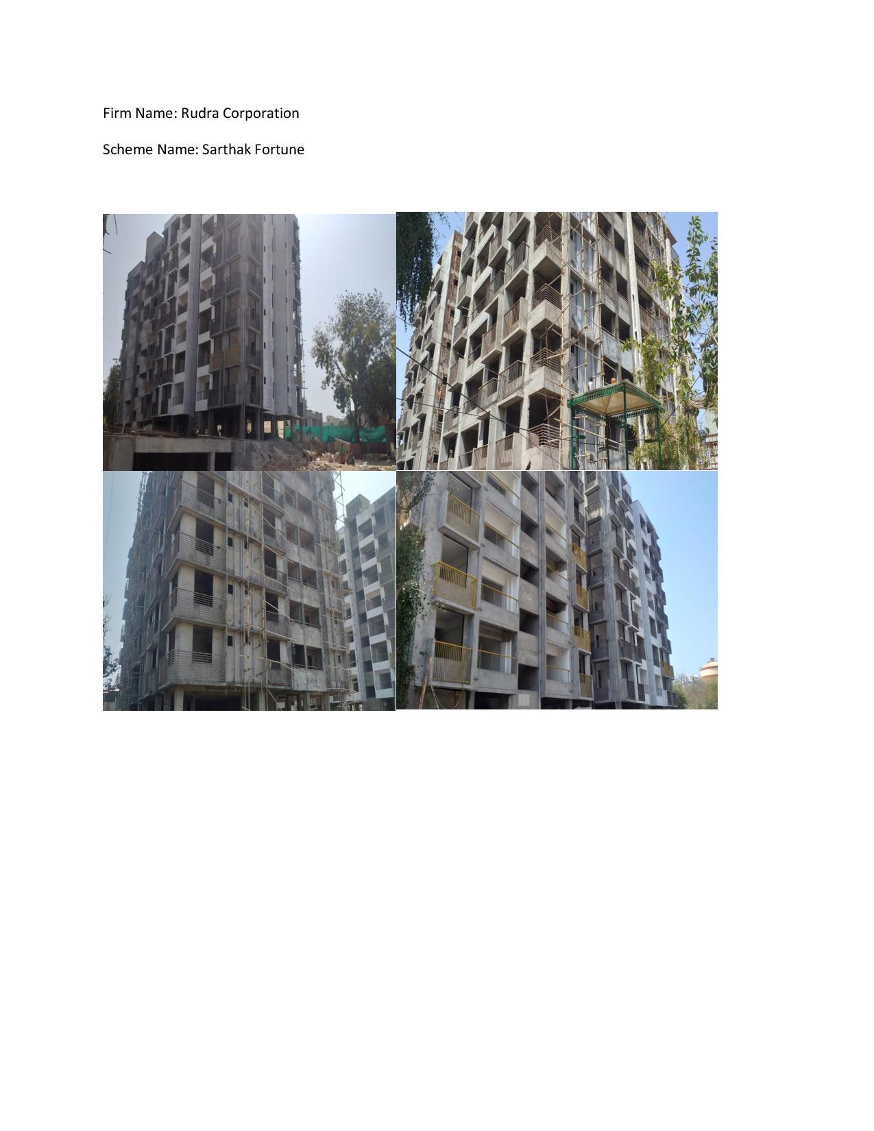 115150_const of real estate project Sarthak Fortune located at Kudasan, Gandhinagar, Gujarat