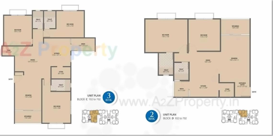 Layout of real estate project Sarthak Fortune located at Kudasan, Gandhinagar, Gujarat