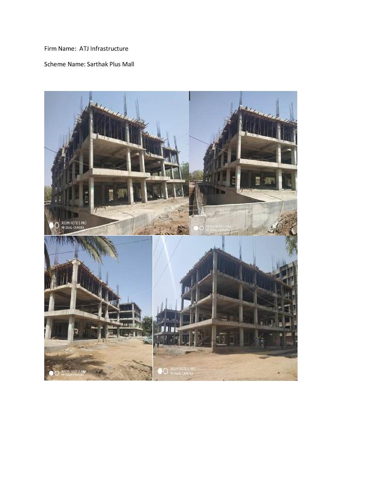 113094_const of real estate project Sarthak Pulse Mall located at Kudasan, Gandhinagar, Gujarat