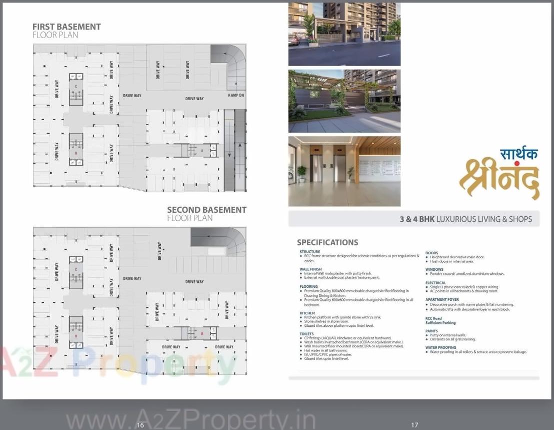  of real estate project Sarthak Shrinand located at Kudasan, Gandhinagar, Gujarat