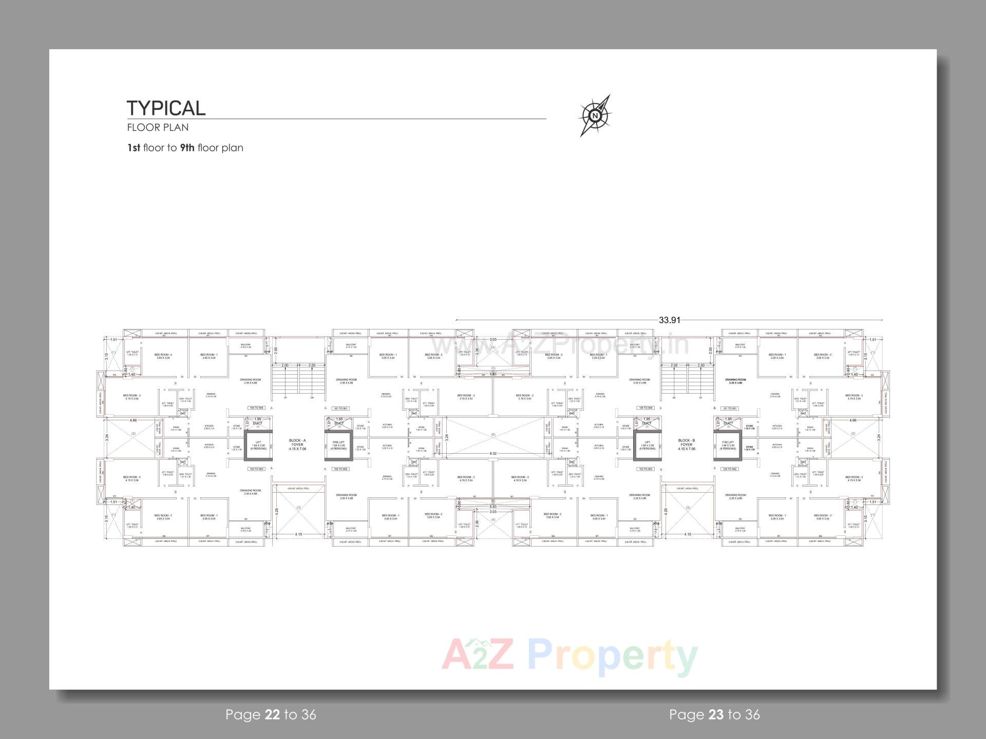 Layout of real estate project Sattva One located at Kudasan, Gandhinagar, Gujarat
