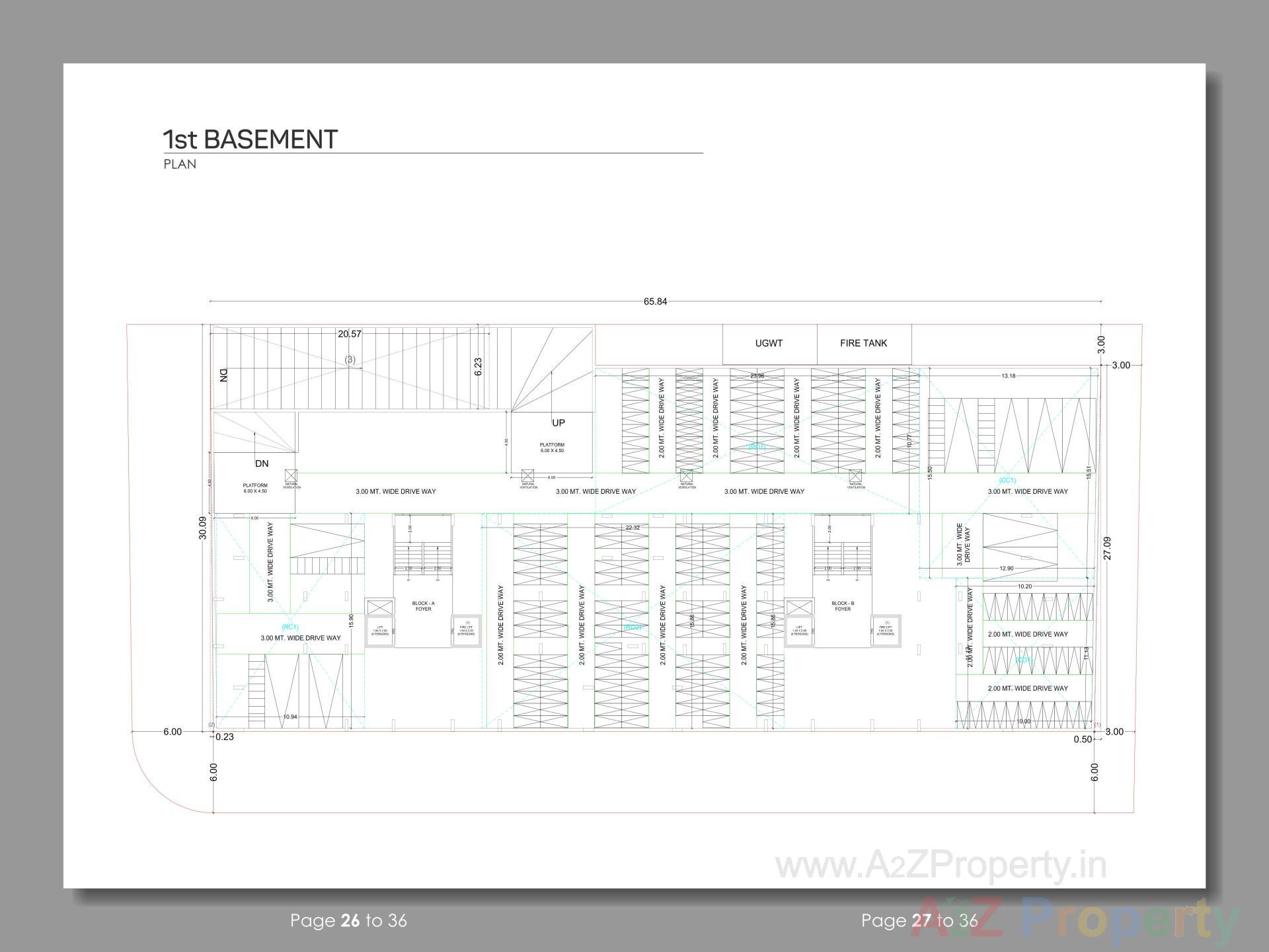 Layout of real estate project Sattva One located at Kudasan, Gandhinagar, Gujarat