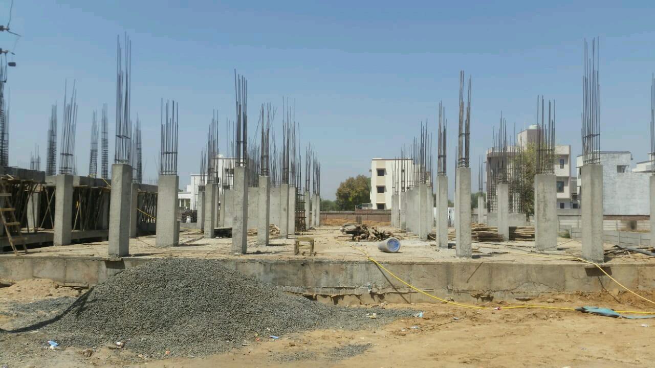 131307_const of real estate project Satvam Greens located at Kudasan, Gandhinagar, Gujarat