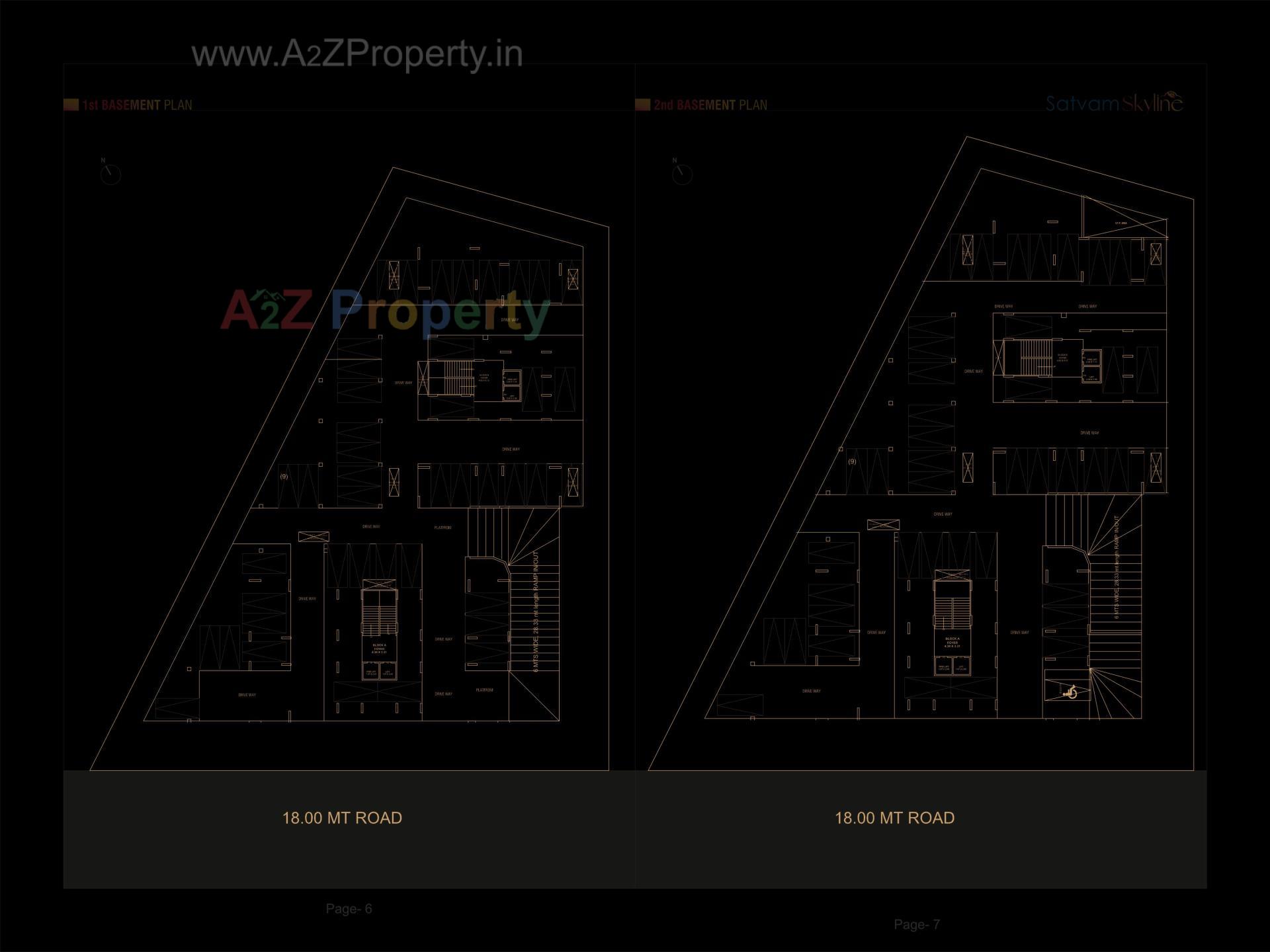  of real estate project Satvam Skyline located at Sargasan, Gandhinagar, Gujarat