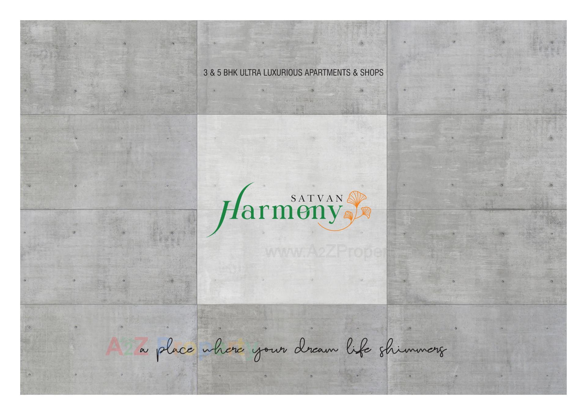  of real estate project Satvan Harmony located at Koba, Gandhinagar, Gujarat