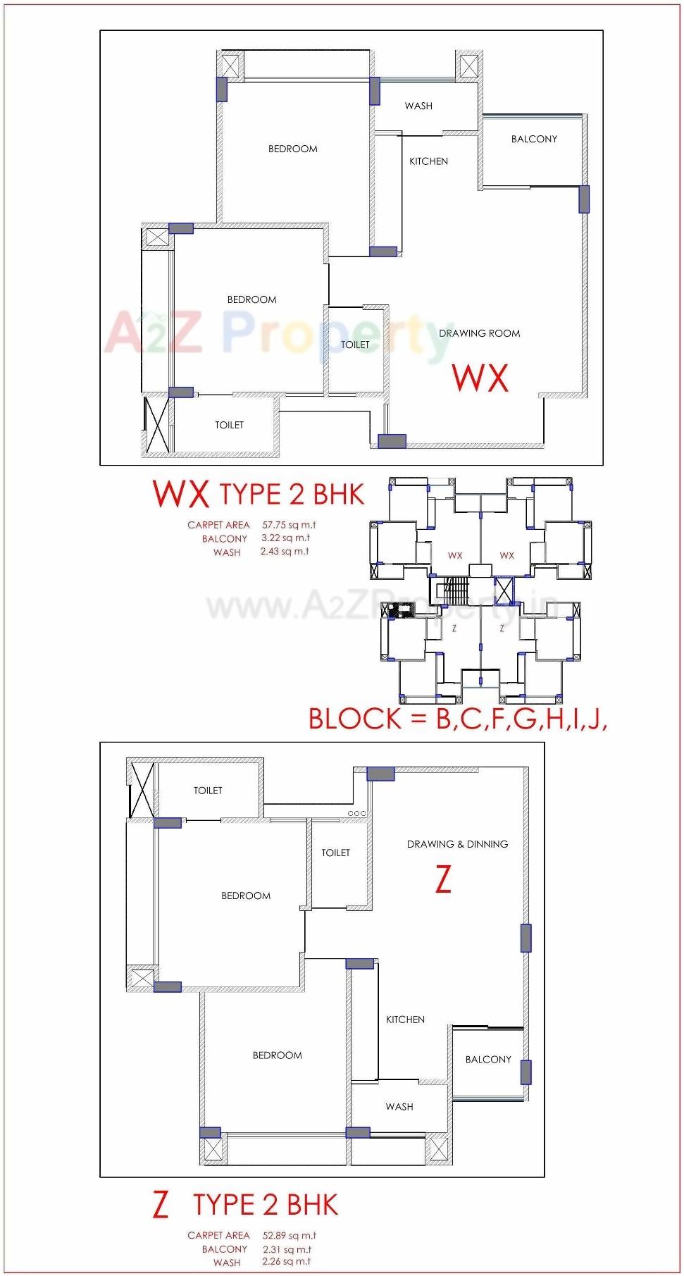 Layout of real estate project Satyamev Riviera located at Randesan, Gandhinagar, Gujarat