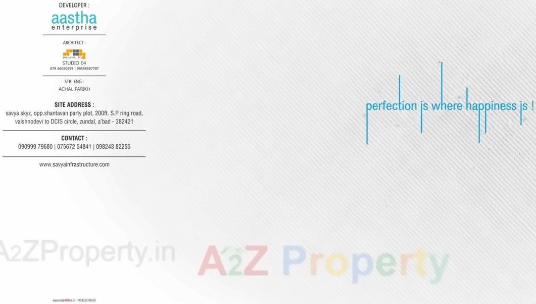  of real estate project Savya Skyz located at Gandhinagar, Gandhinagar, Gujarat