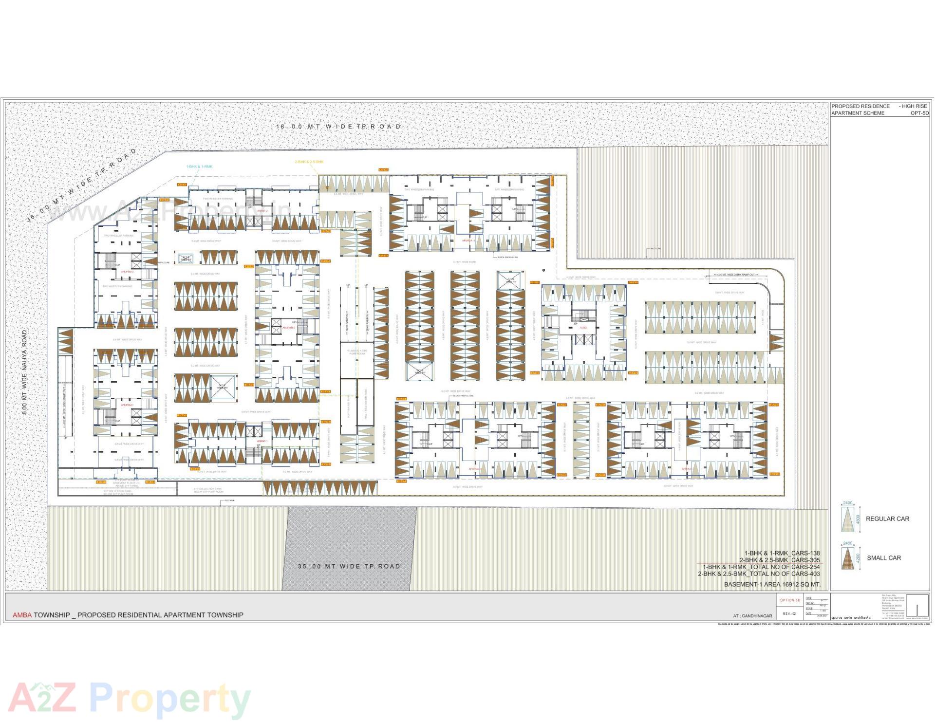 Layout of real estate project Sector 6b located at Adalaj, Gandhinagar, Gujarat