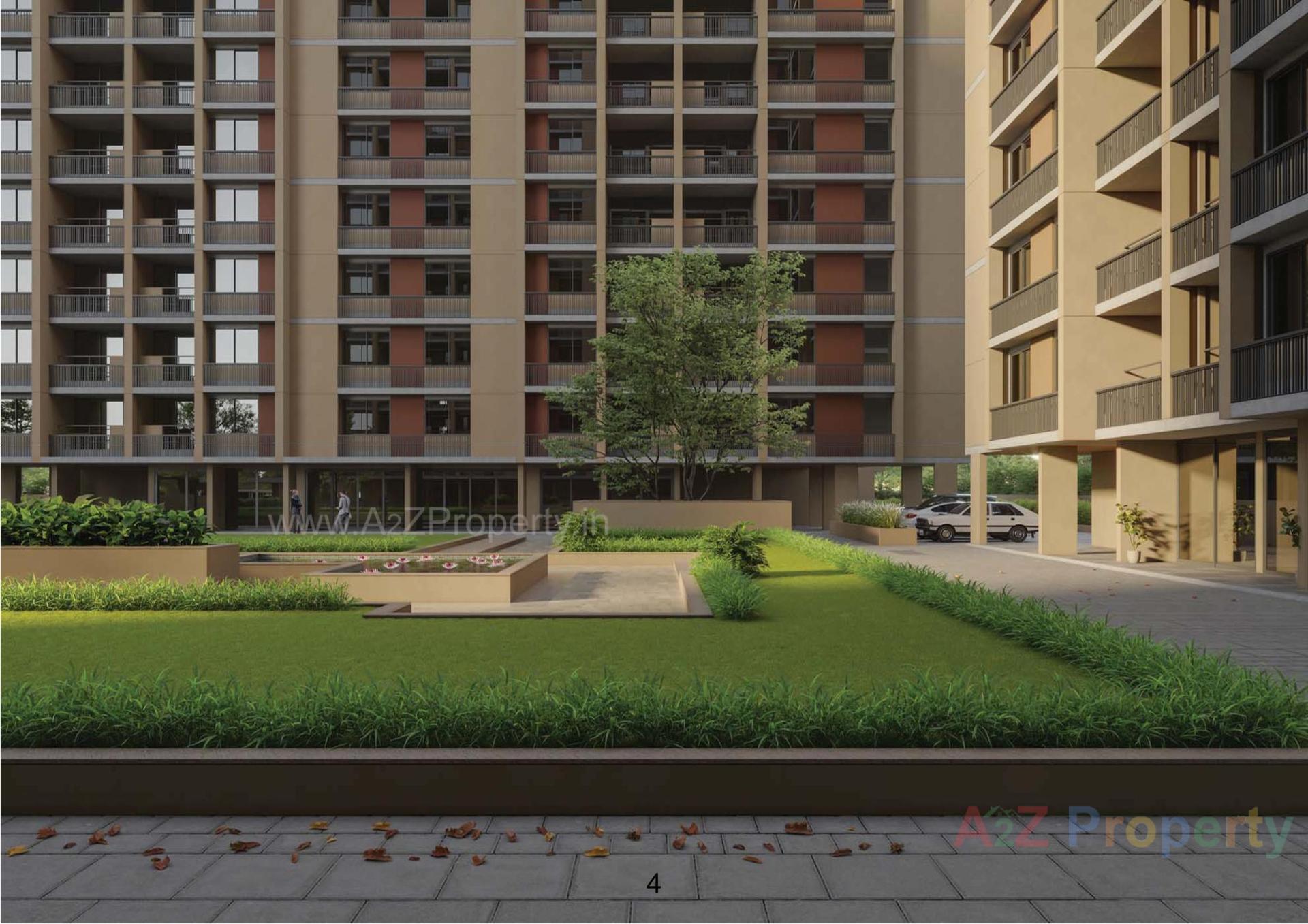 3D Elevation of real estate project Sector 6b located at Adalaj, Gandhinagar, Gujarat