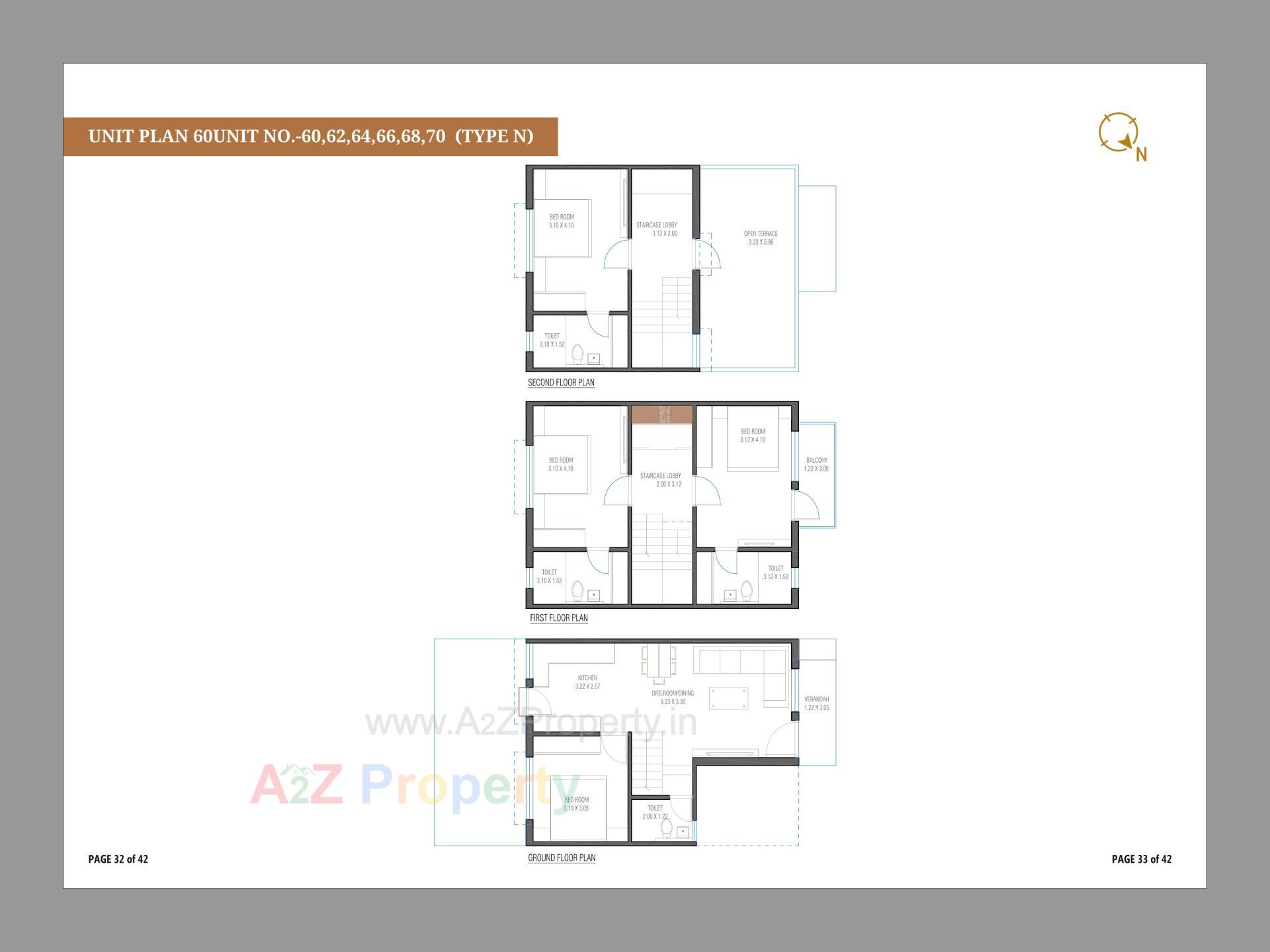 Layout of real estate project Sentosa Royal located at Dehgam, Gandhinagar, Gujarat