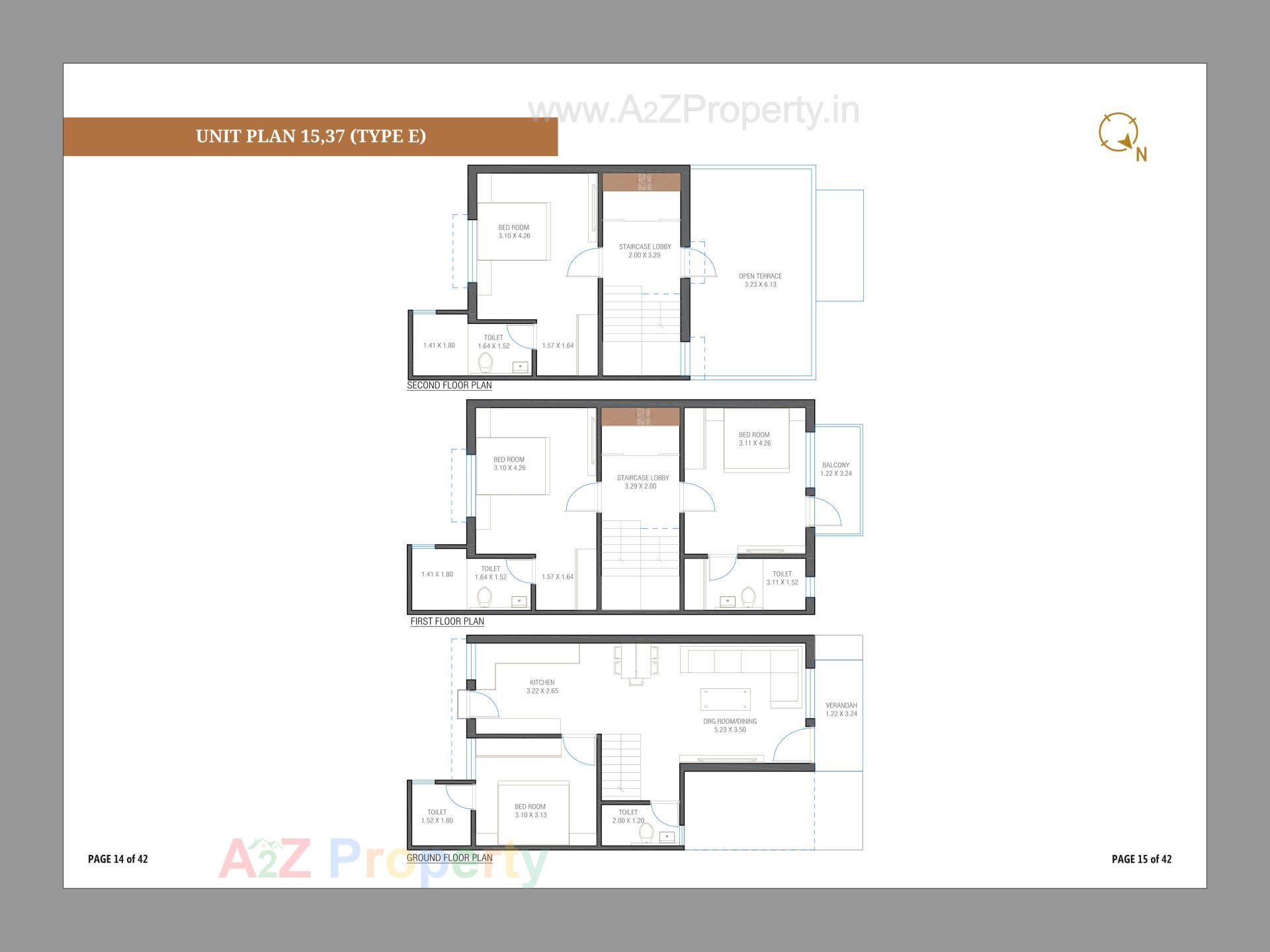 Layout of real estate project Sentosa Royal located at Dehgam, Gandhinagar, Gujarat