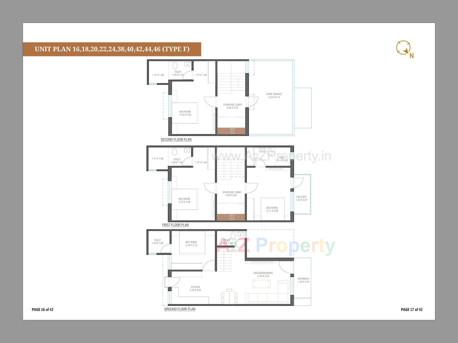Layout of real estate project Sentosa Royal located at Dehgam, Gandhinagar, Gujarat