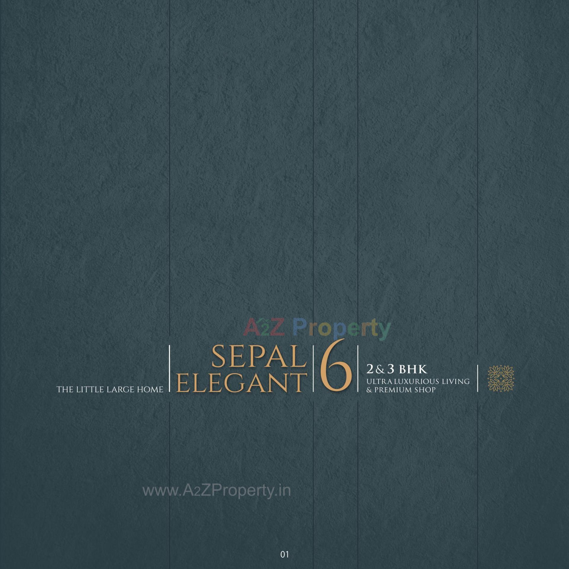  of real estate project Sepal Elegant located at Zundal, Gandhinagar, Gujarat