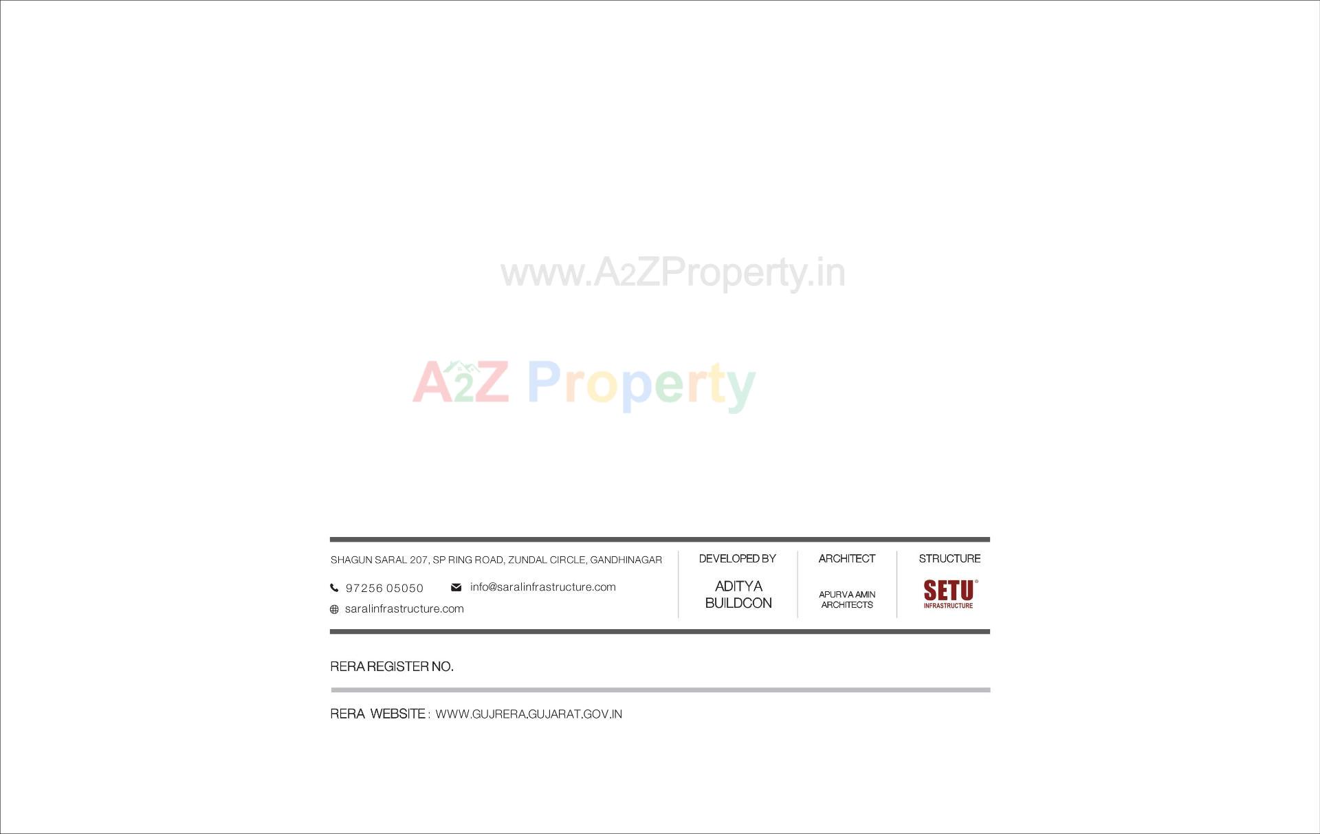  of real estate project Shagun Saral 20 located at Zundal, Gandhinagar, Gujarat