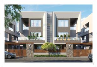 Elevation of real estate project Shagun   The Casa located at Raysan, Gandhinagar, Gujarat