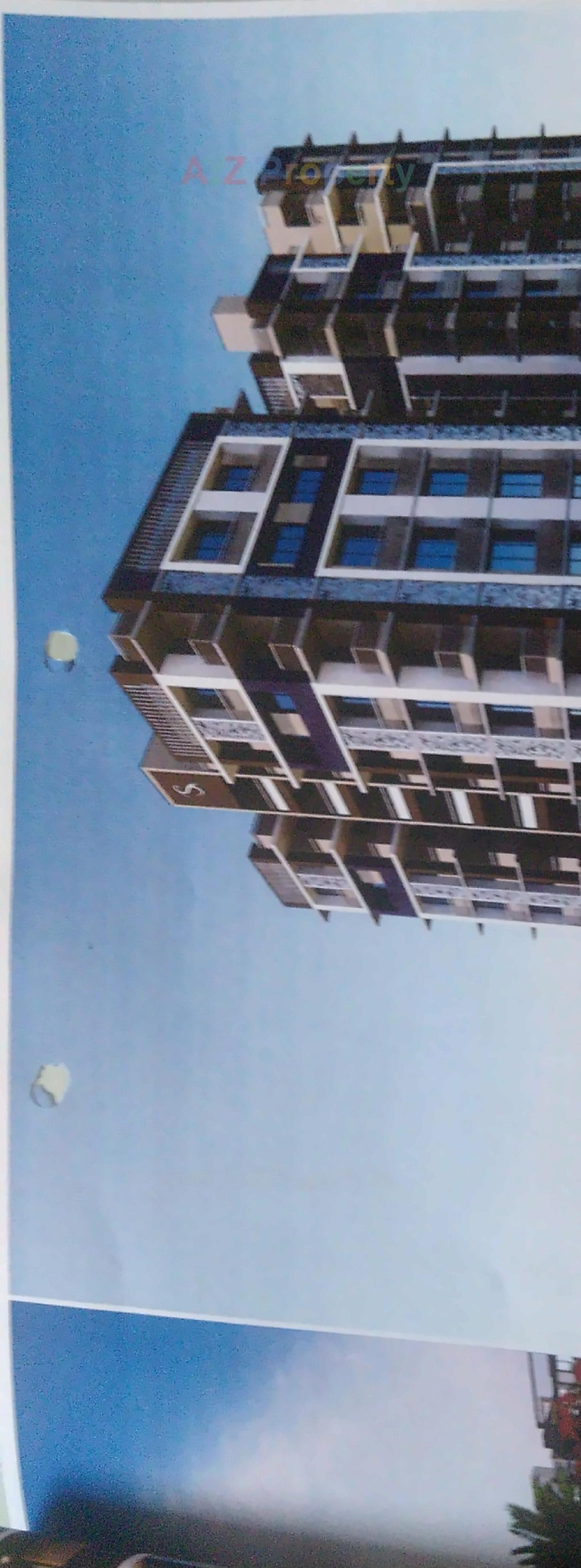 3D Elevation of real estate project Shakti Classic located at Kalol, Gandhinagar, Gujarat