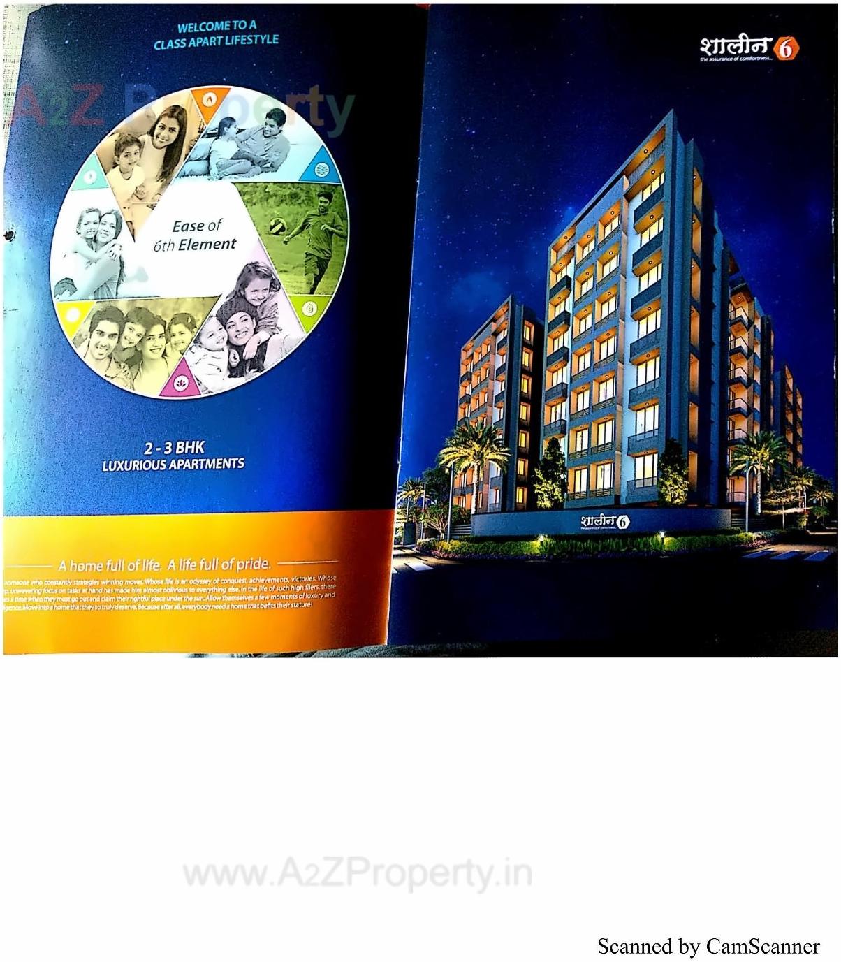  of real estate project Shalin located at Vavol, Gandhinagar, Gujarat
